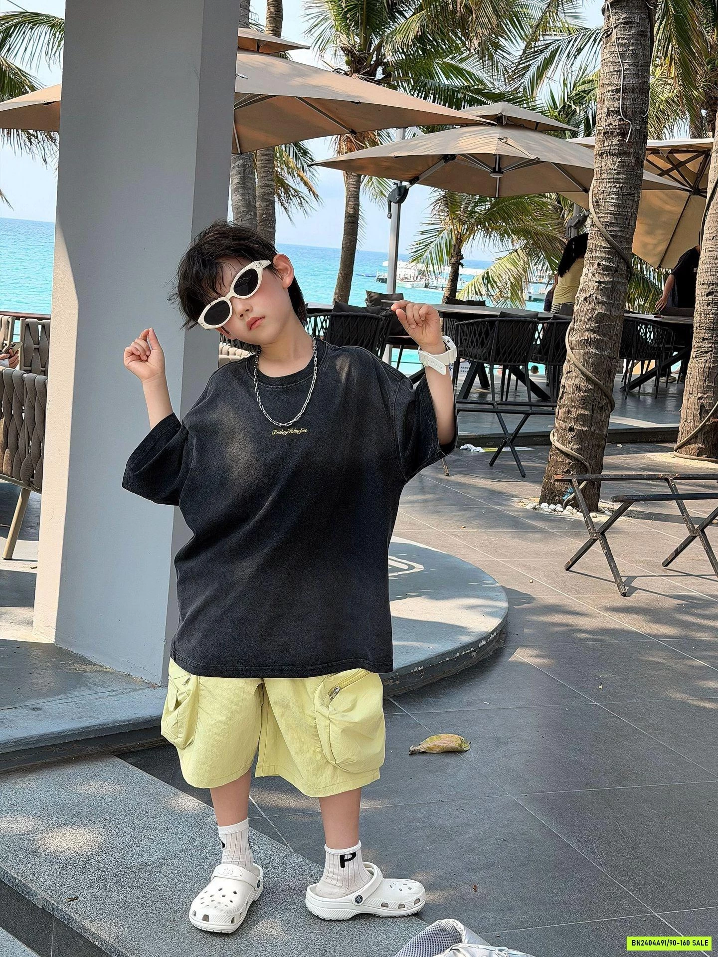 ÁO THUN BẠC MÀU IN CHỮ LƯNG FANSHU