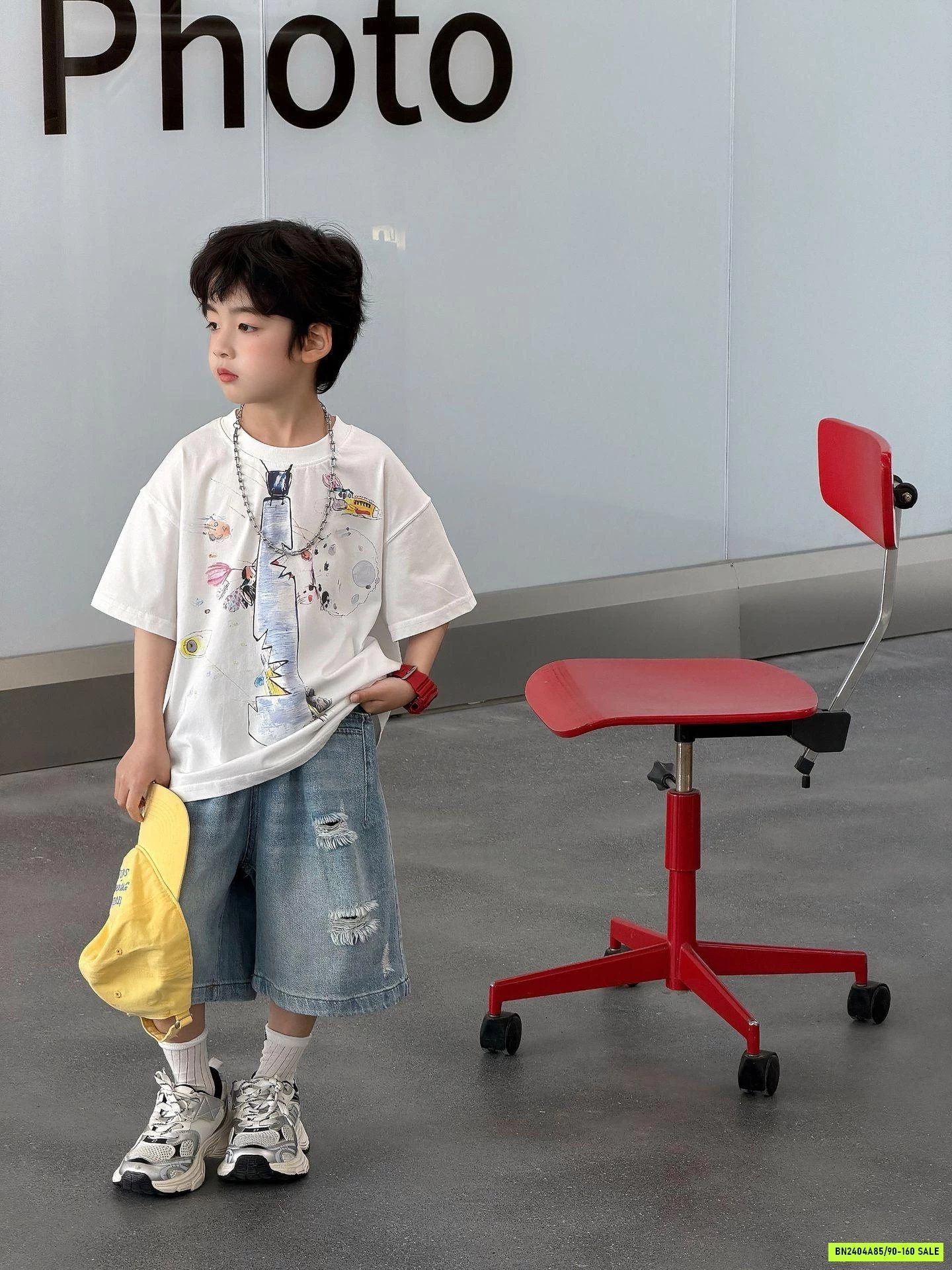 ÁO THUN IN HÌNH CÀ VẠT KUTE FANSHU