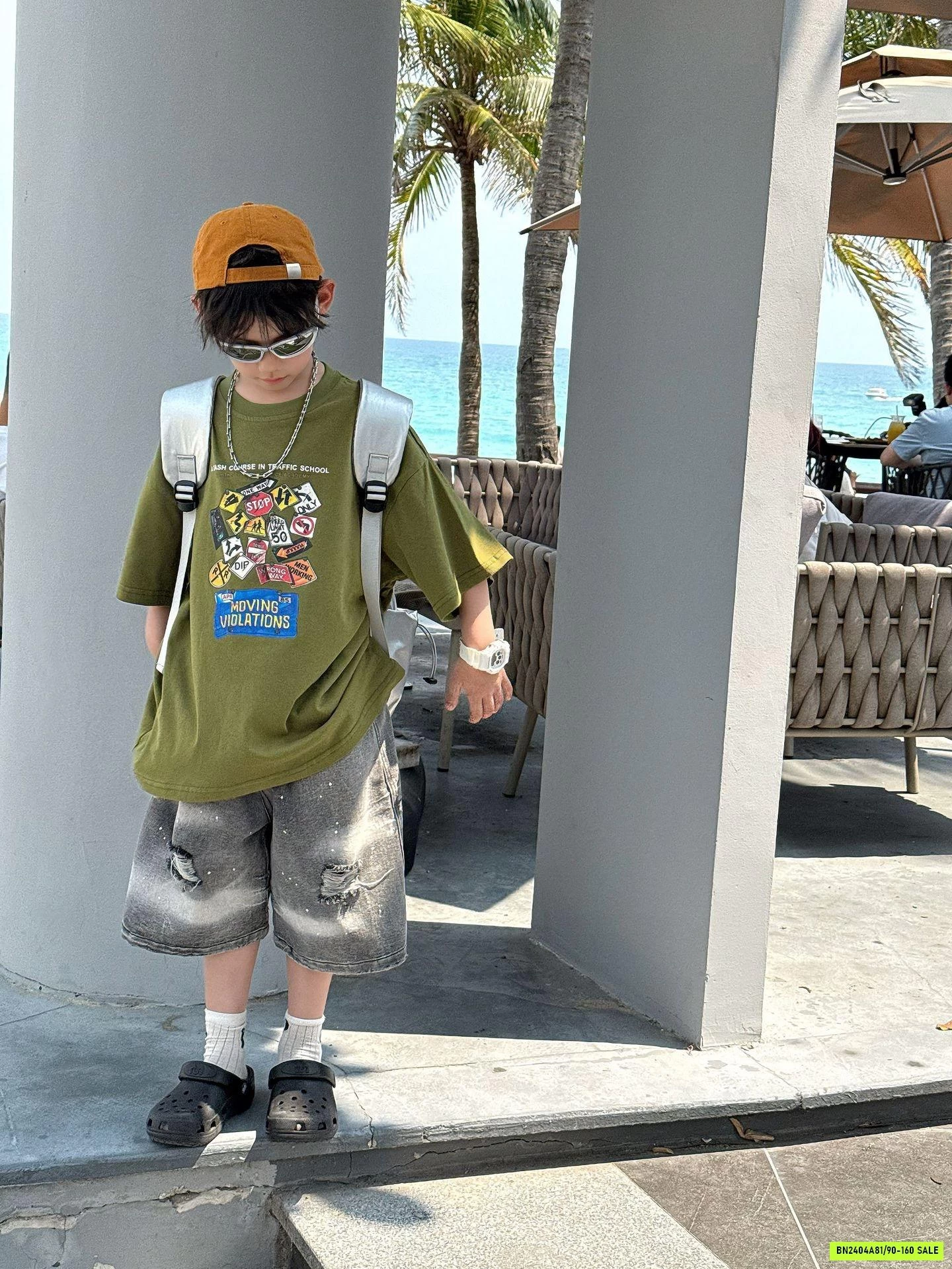 ÁO THUN RÊU IN SẮC MÀU FANSHU