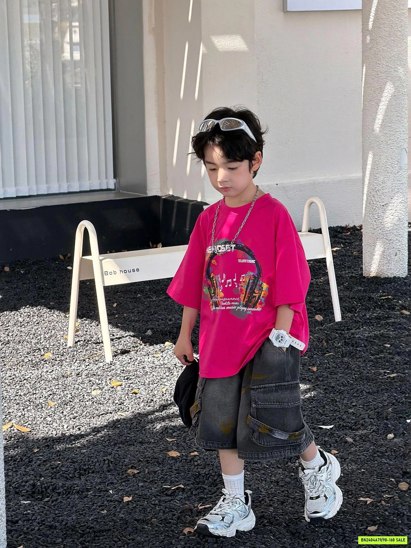 ÁO THUN HỒNG TAI NGHE FANSHU