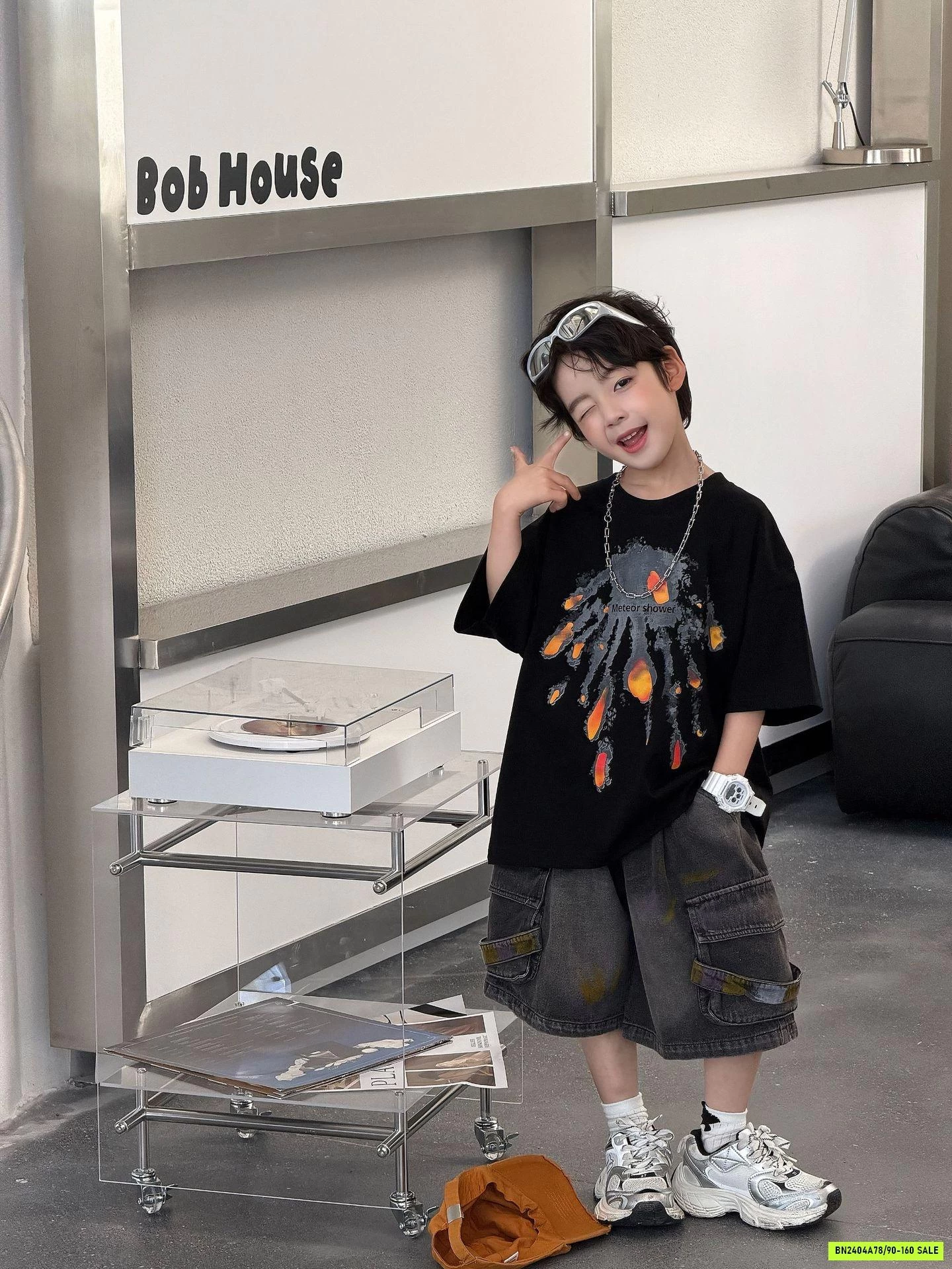 THUN ĐEN IN ĐỐM LOANG CÁ TÍNH FANSHU