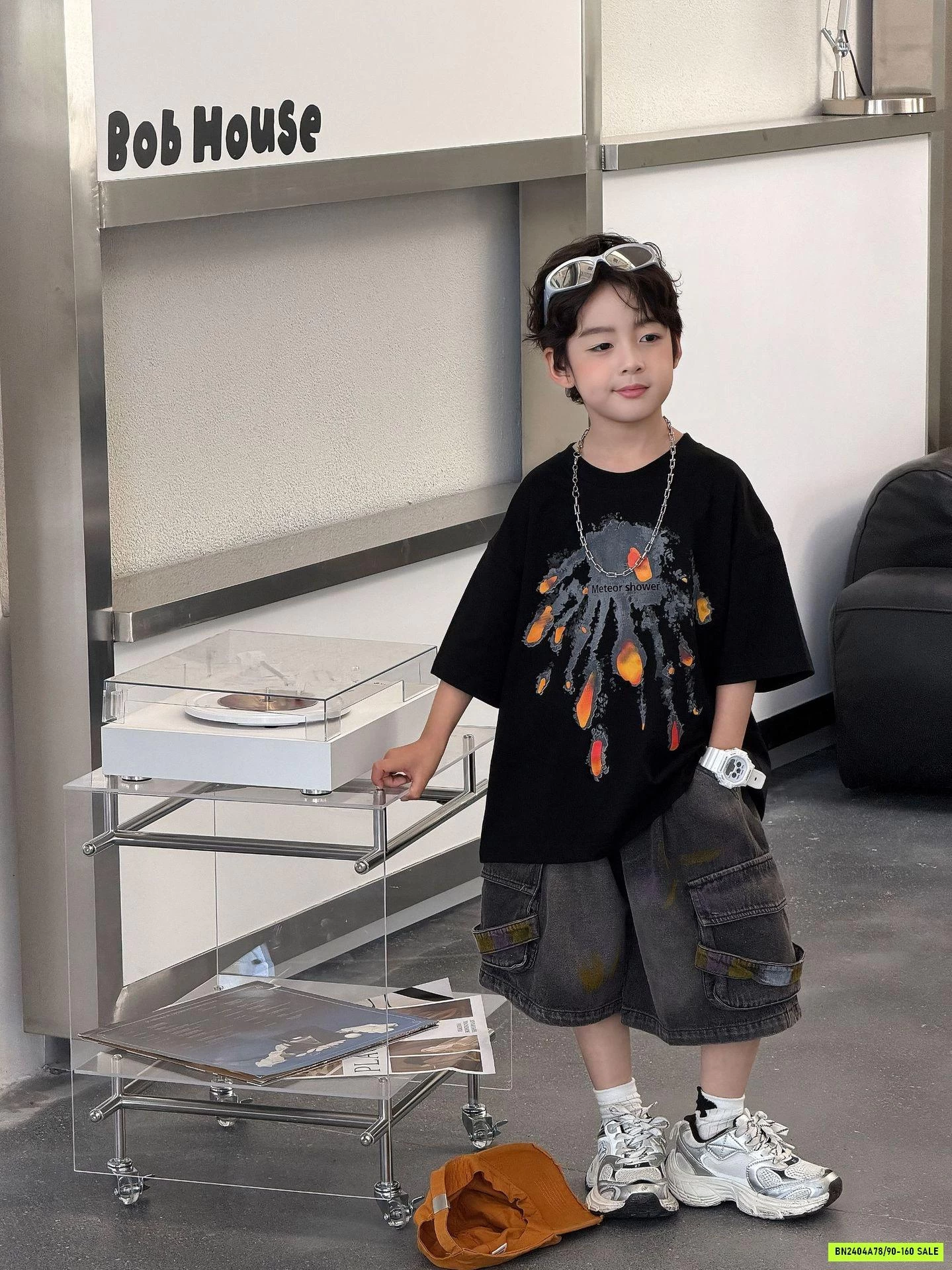 THUN ĐEN IN ĐỐM LOANG CÁ TÍNH FANSHU