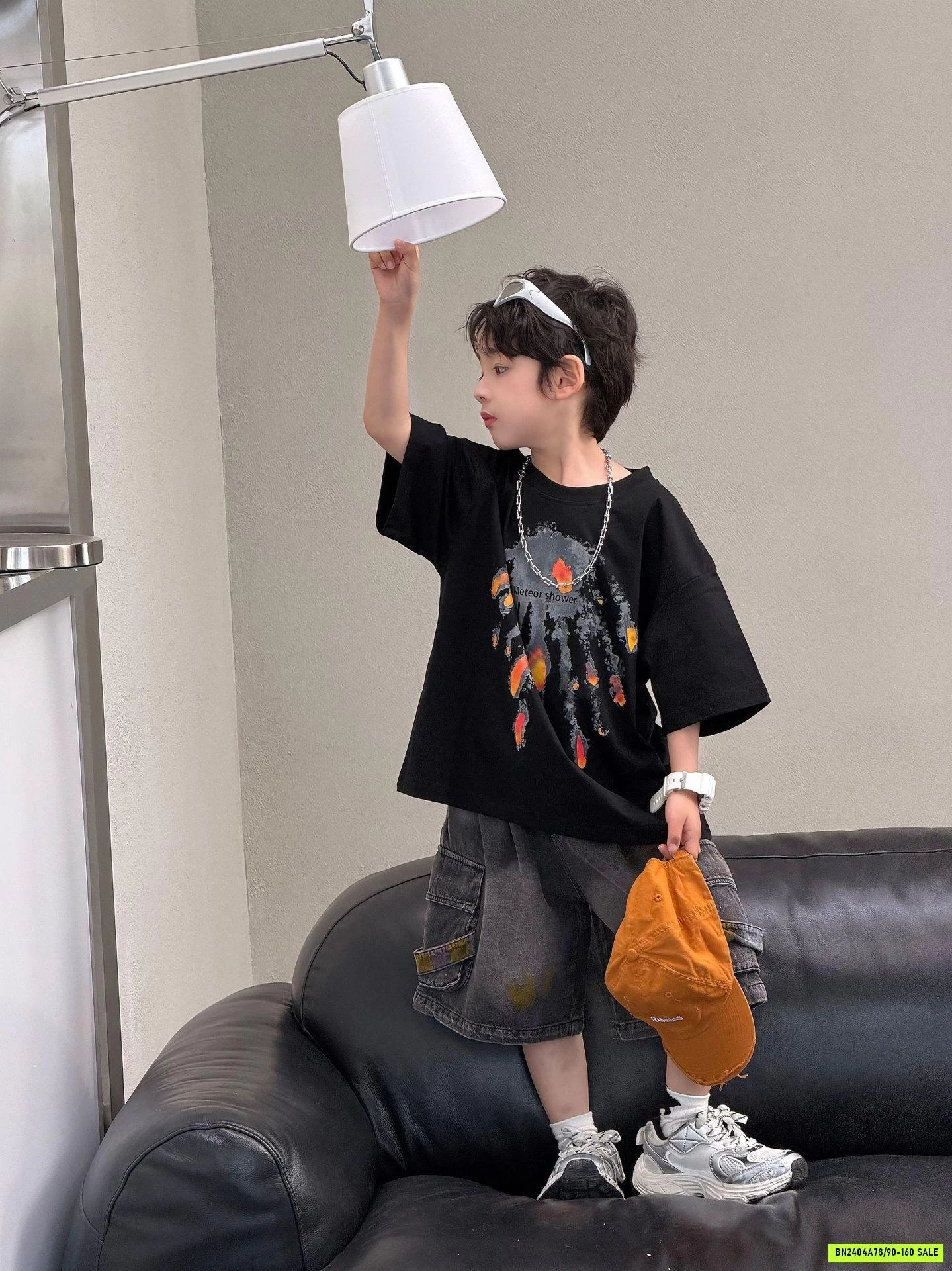 THUN ĐEN IN ĐỐM LOANG CÁ TÍNH FANSHU