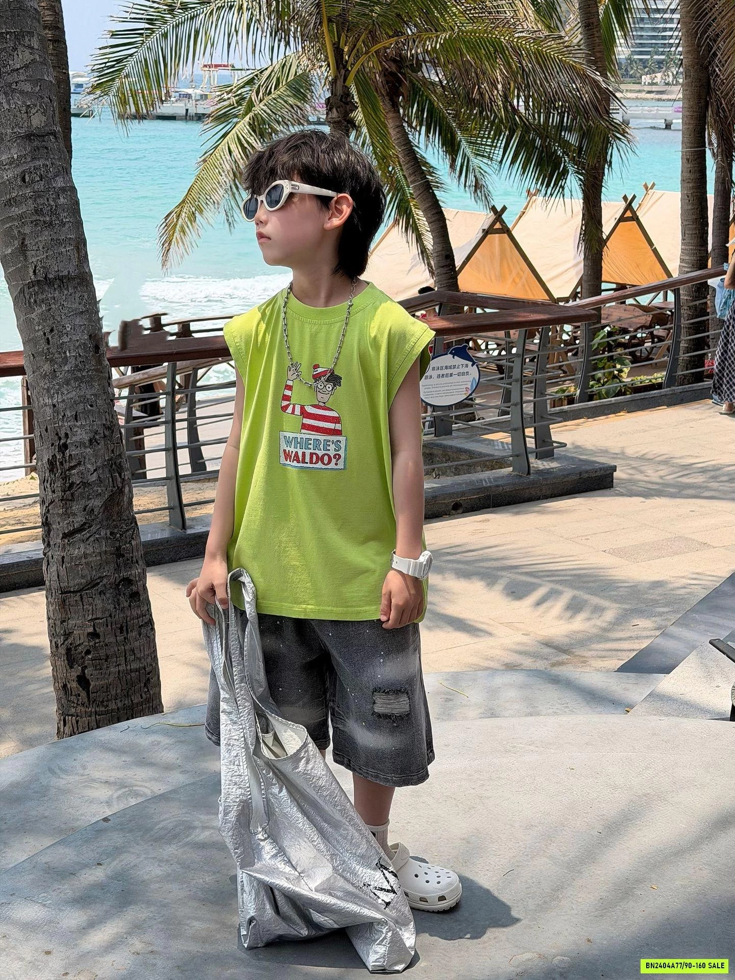 TANKTOP XANH WALDO FANSHU