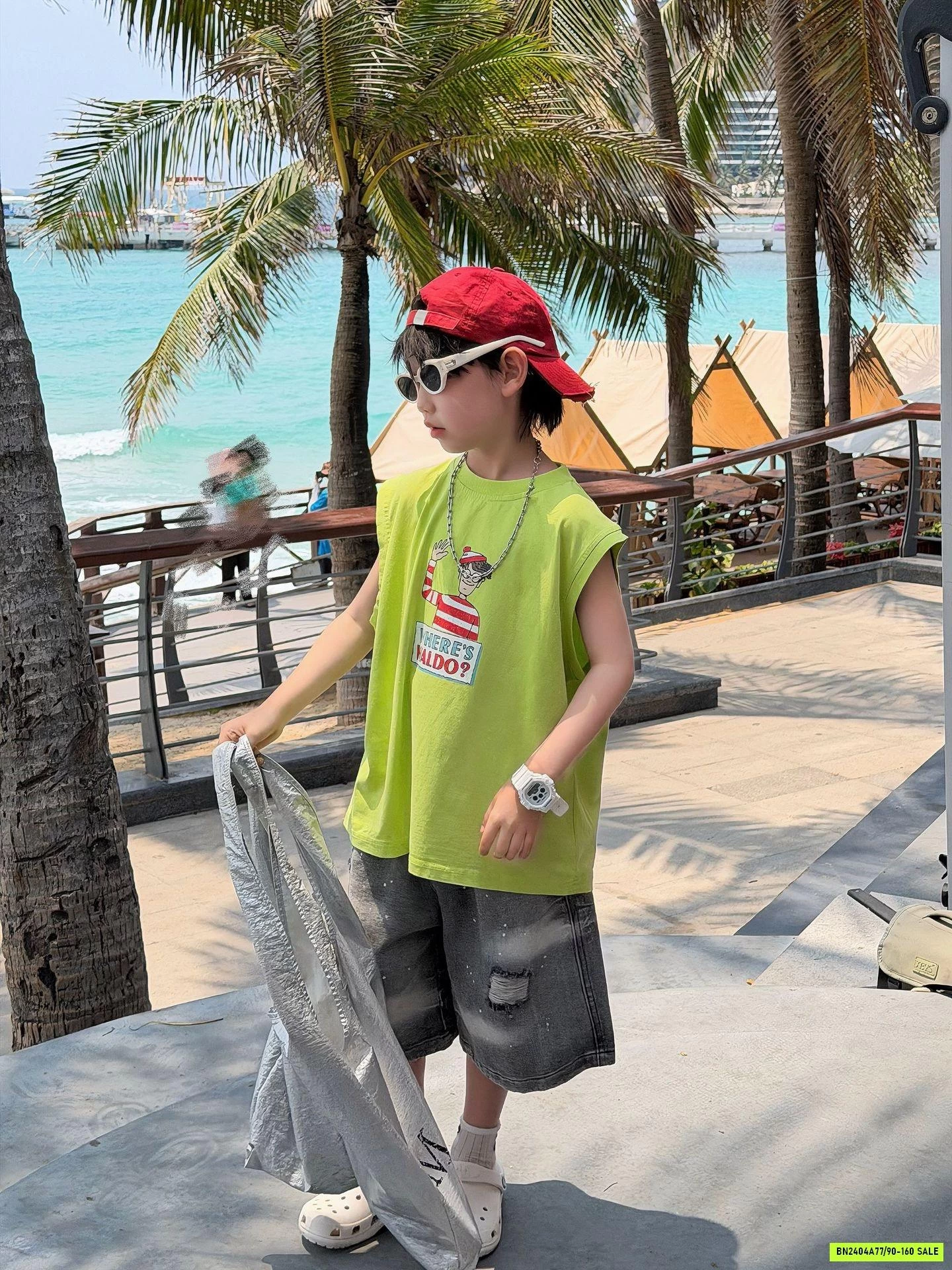 TANKTOP XANH WALDO FANSHU