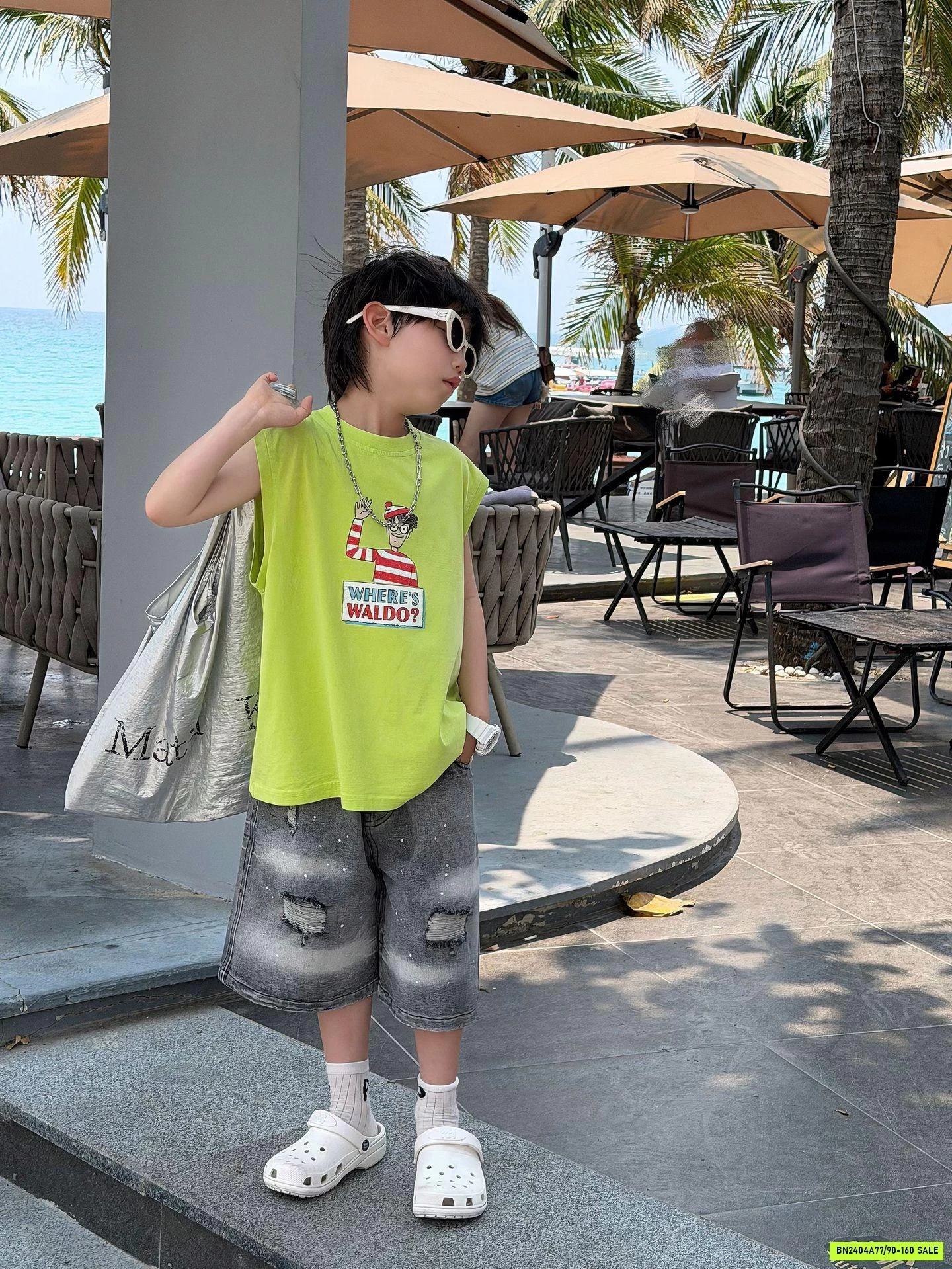 TANKTOP XANH WALDO FANSHU