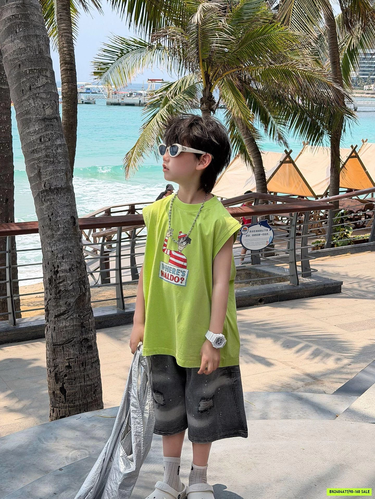 TANKTOP XANH WALDO FANSHU