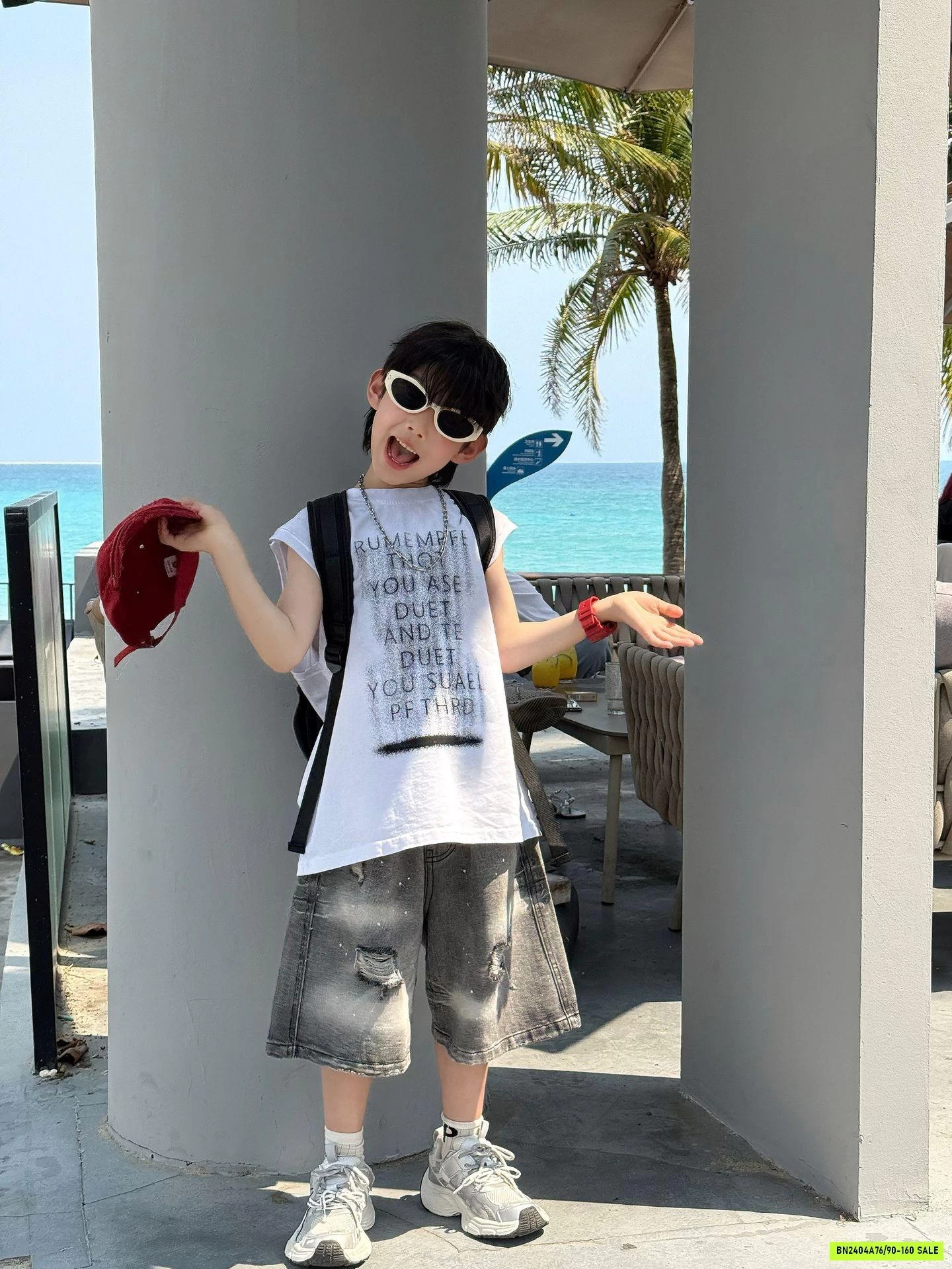 TANKTOP LOANG IN CHỮ FANSHU