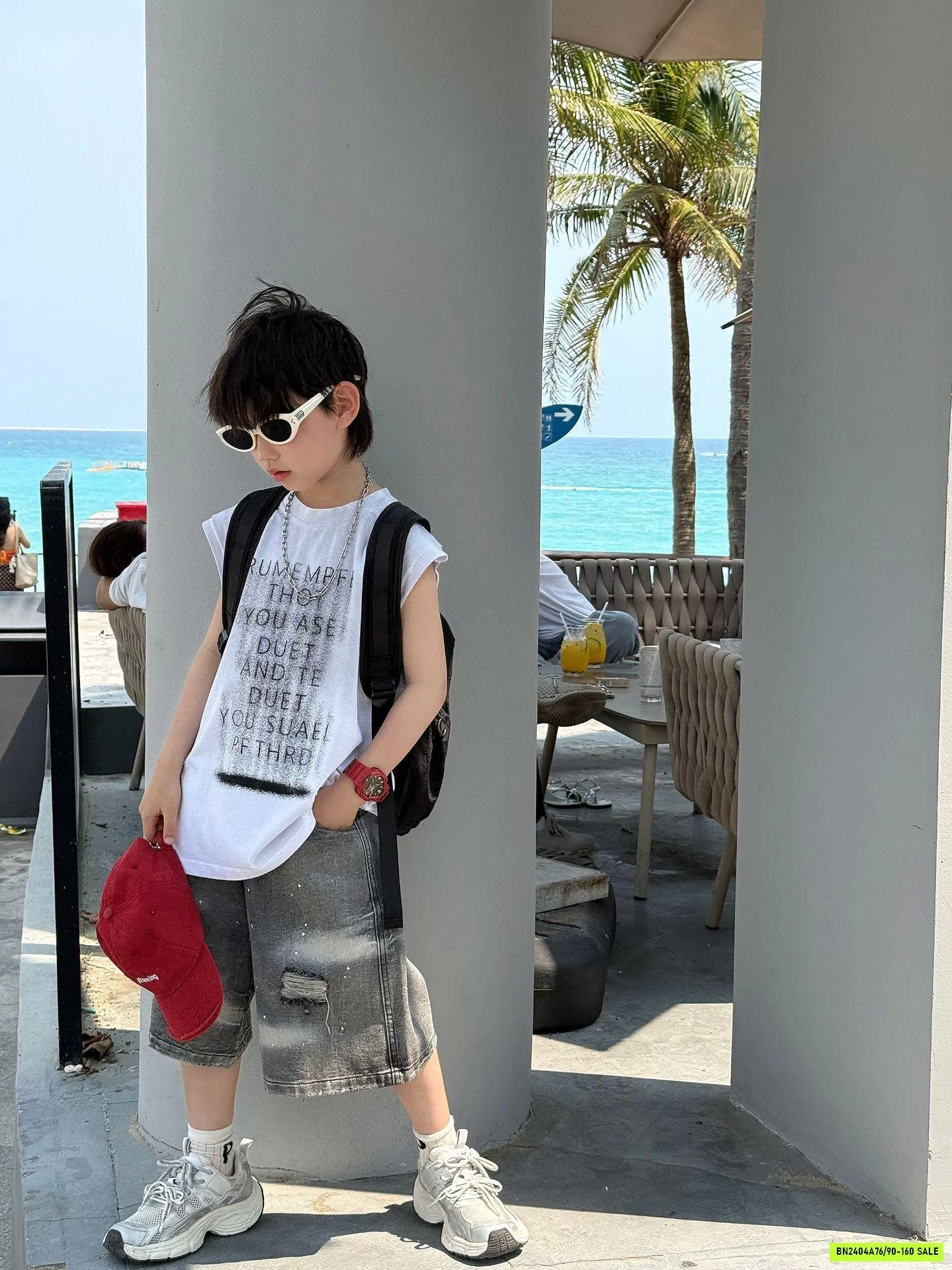 TANKTOP LOANG IN CHỮ FANSHU