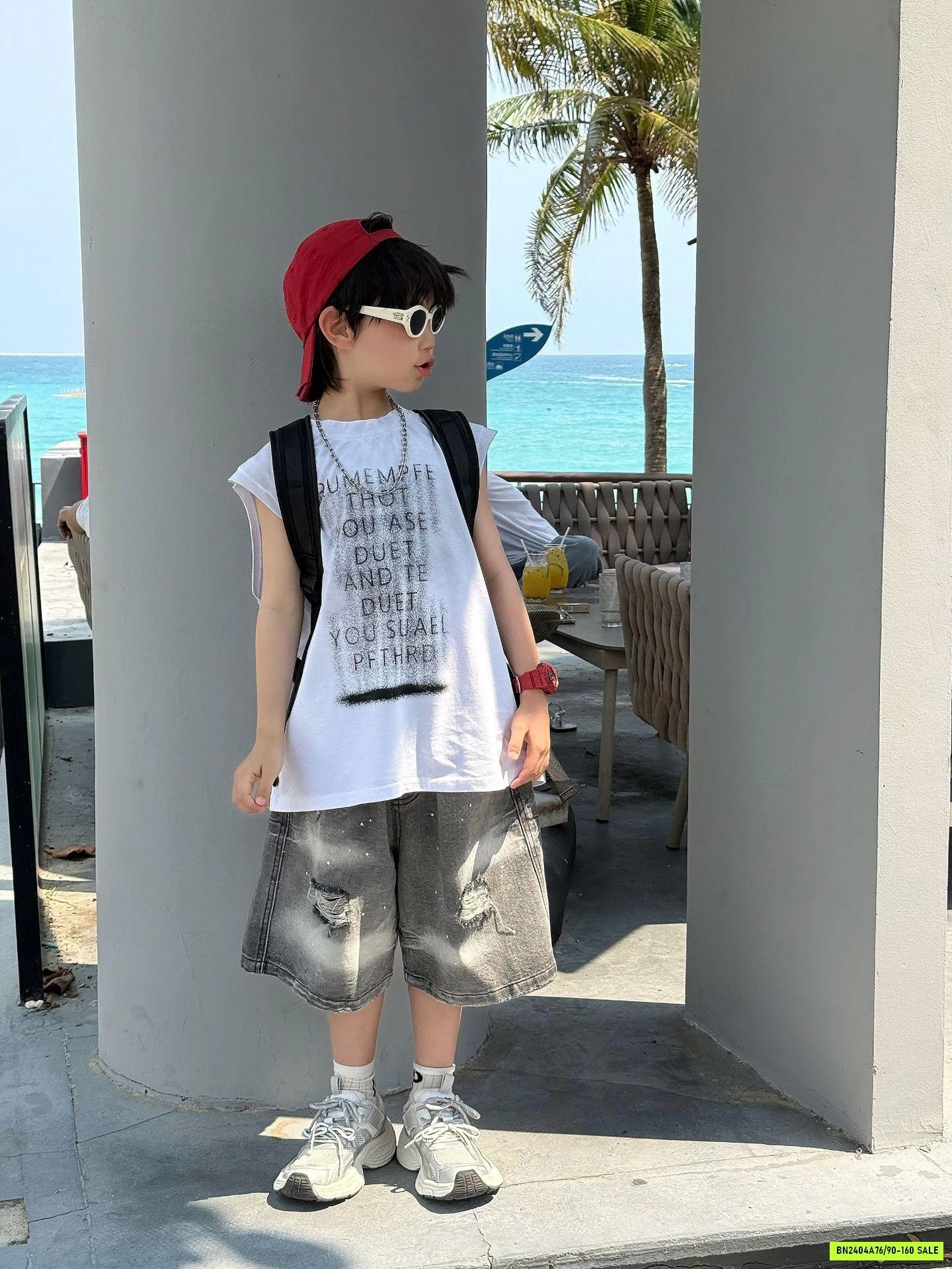 TANKTOP LOANG IN CHỮ FANSHU