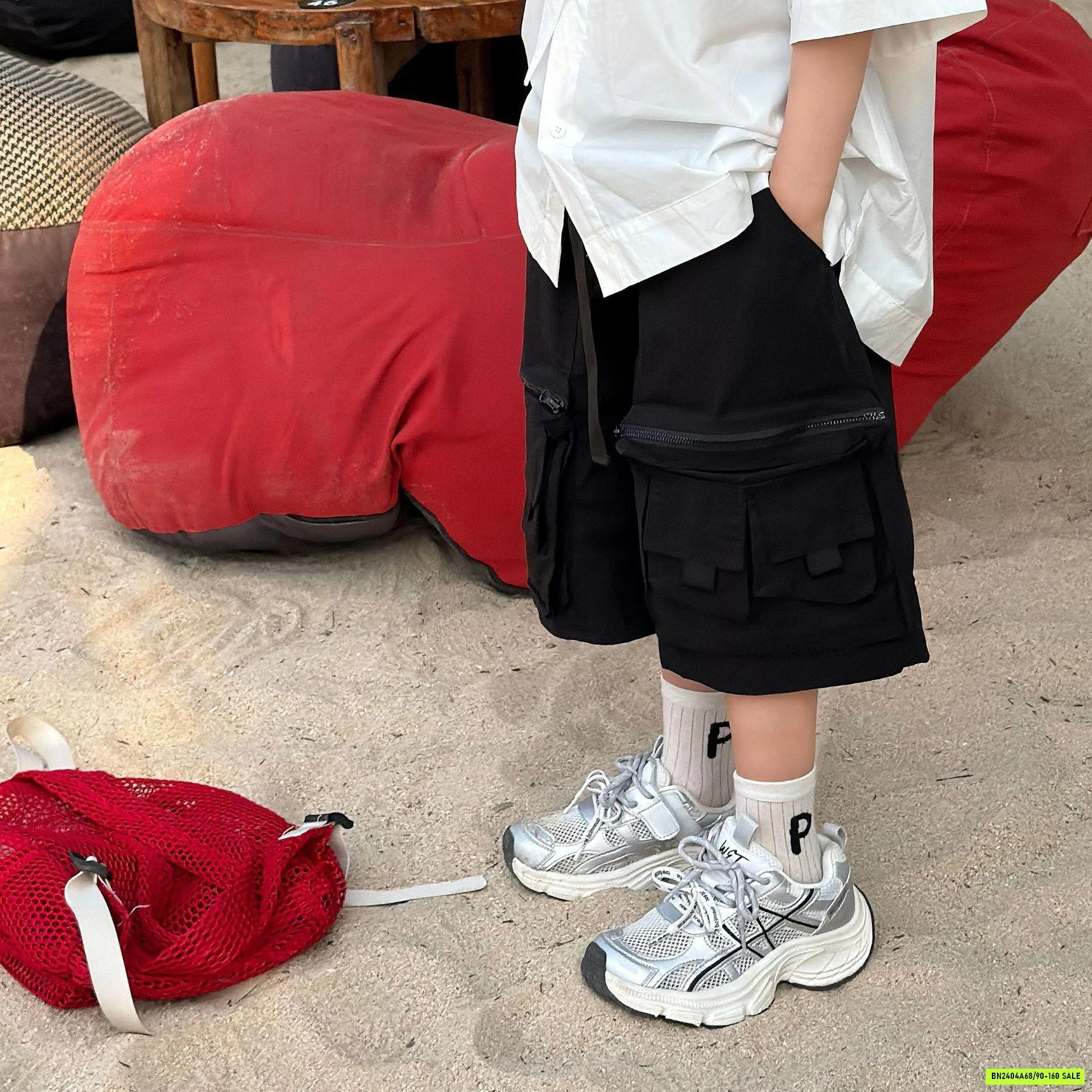 SHORT ĐEN TÚI HỘP FANSHU