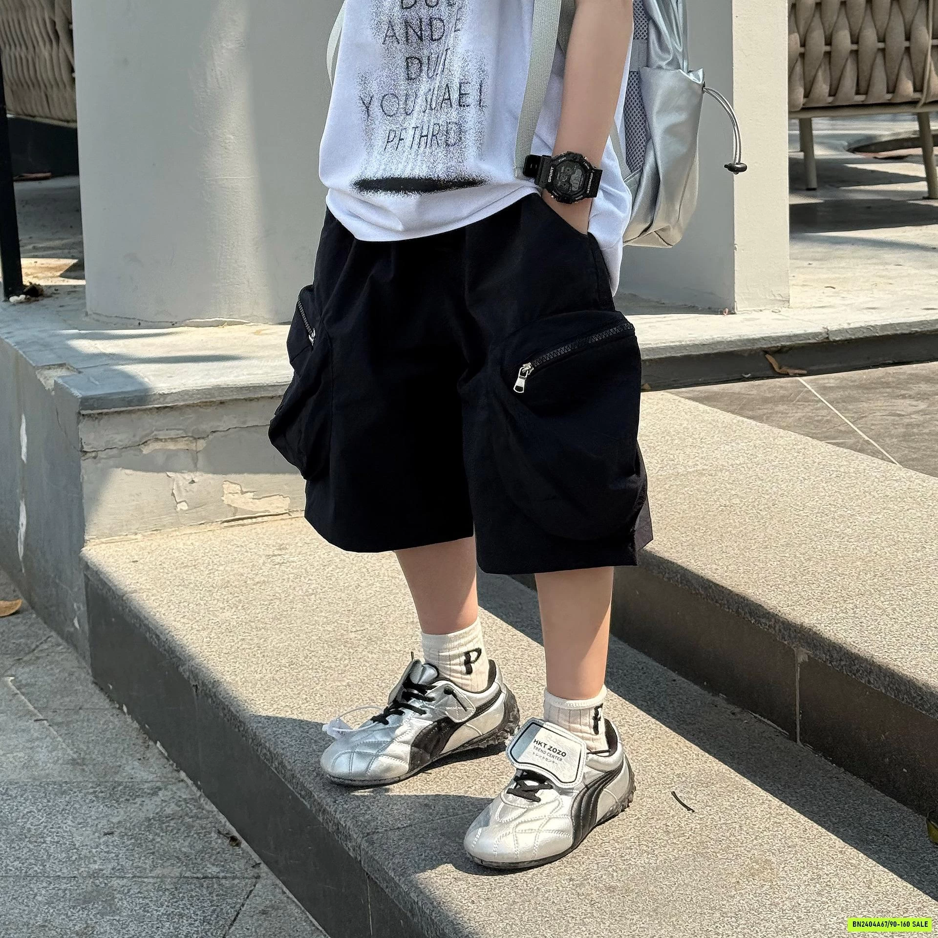 SHORT GIÓ TÚI HỘP KHÓA BÊN FANSHU