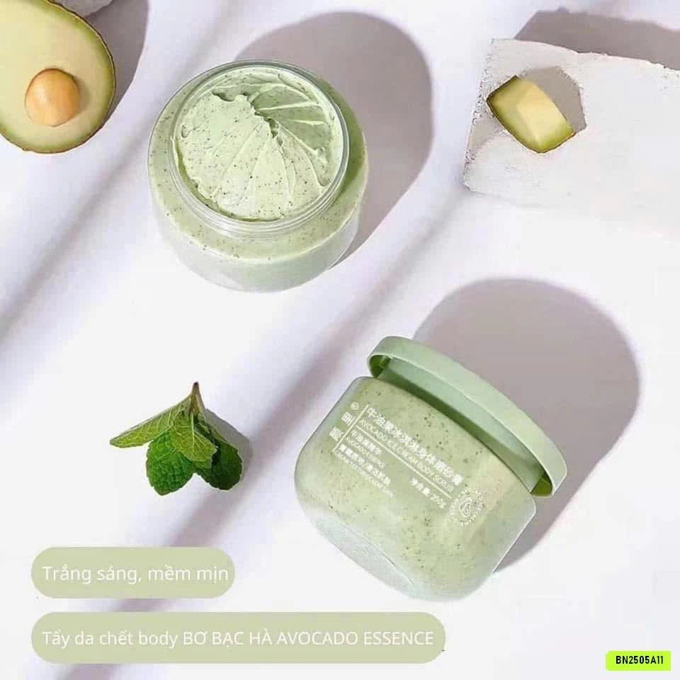 COMBO 3 LỌ TẨY DA CHẾT BƠ