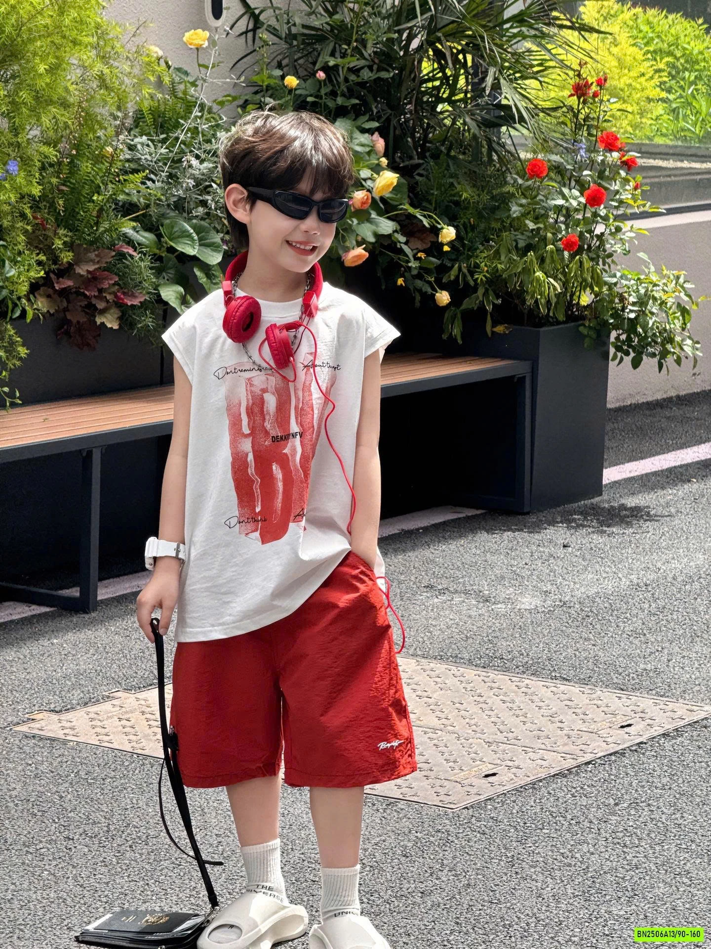 SÉT TANKTOP MIX SHORT ĐỎ