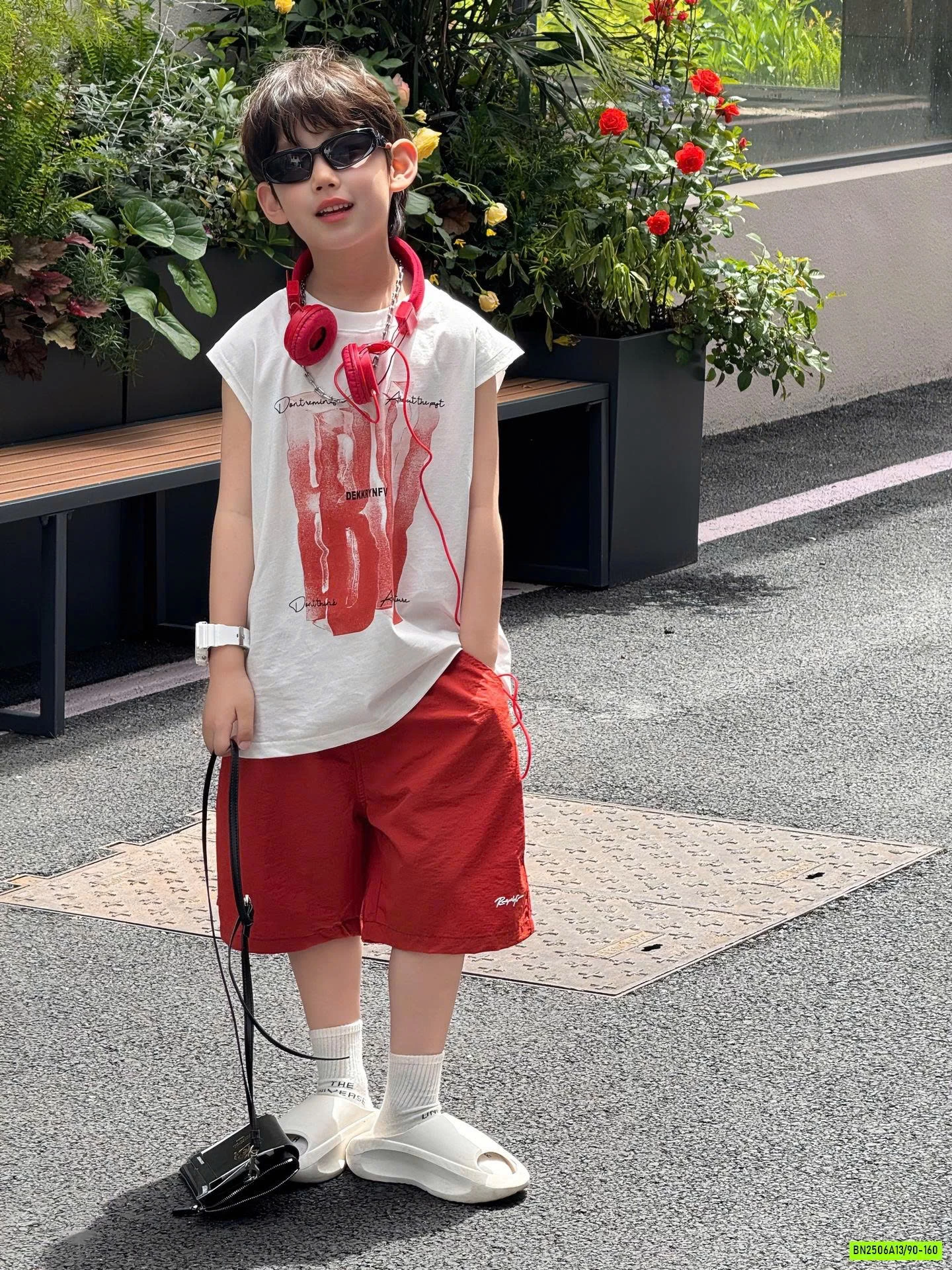 SÉT TANKTOP MIX SHORT ĐỎ