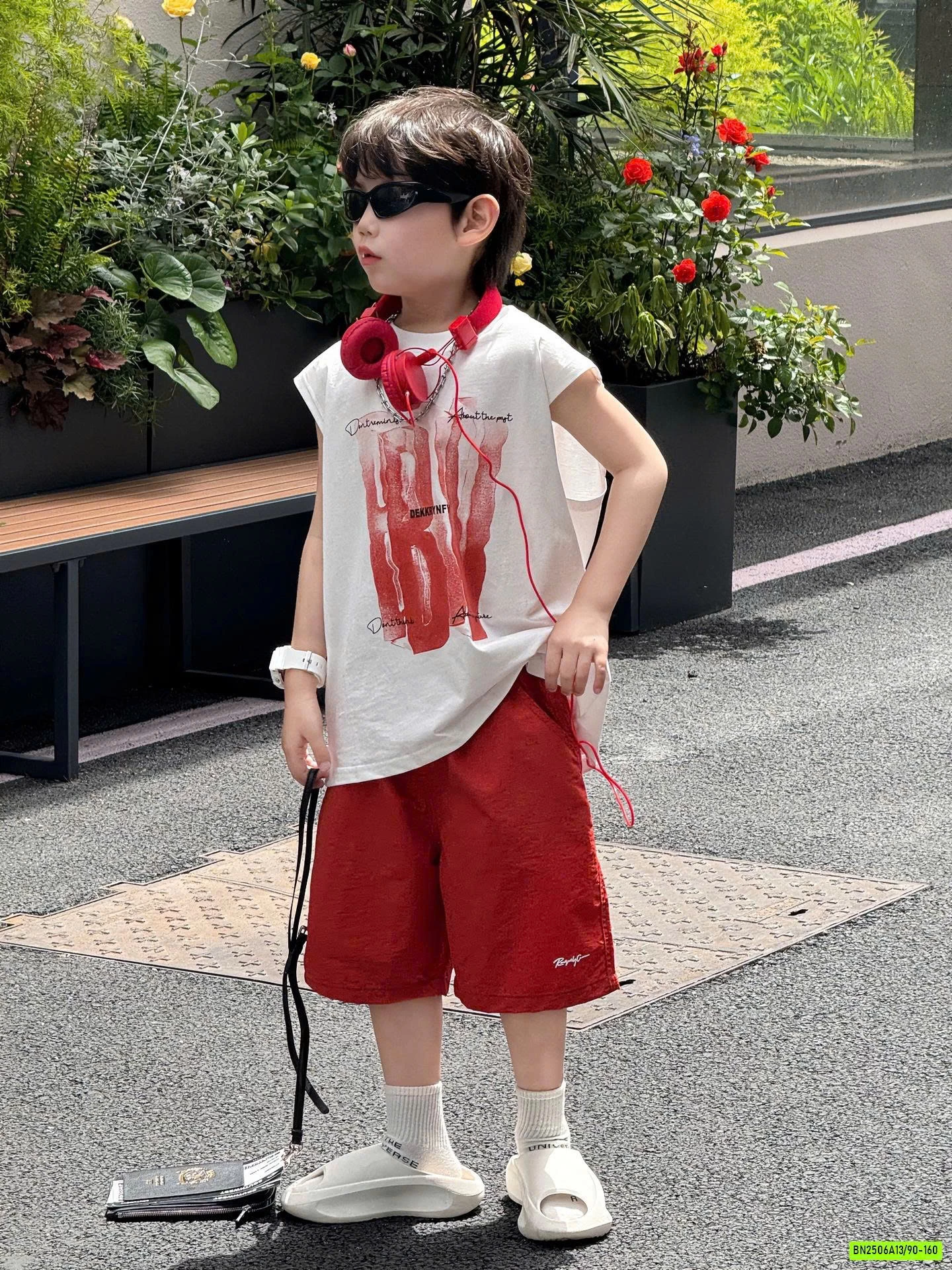 SÉT TANKTOP MIX SHORT ĐỎ