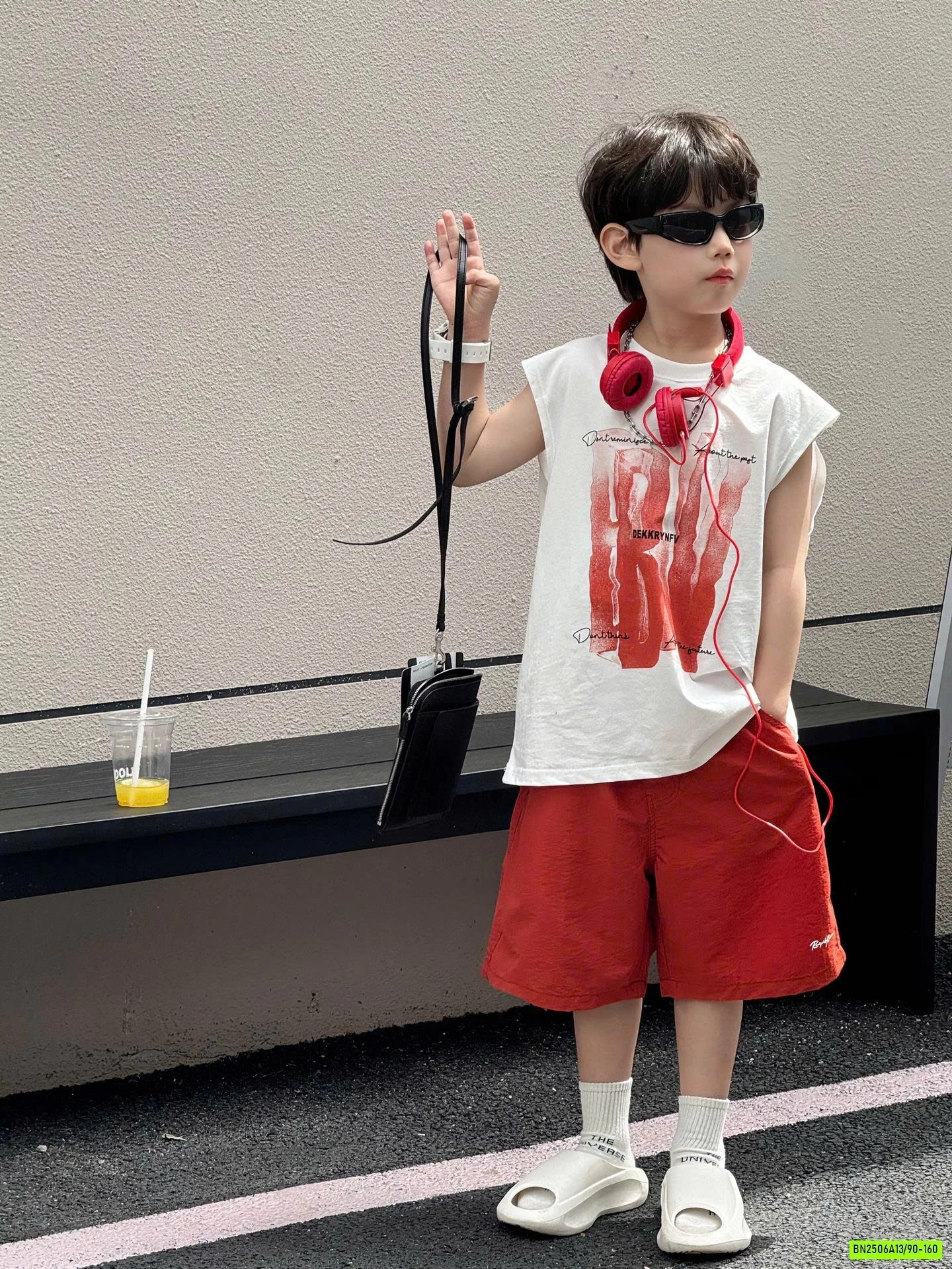 SÉT TANKTOP MIX SHORT ĐỎ