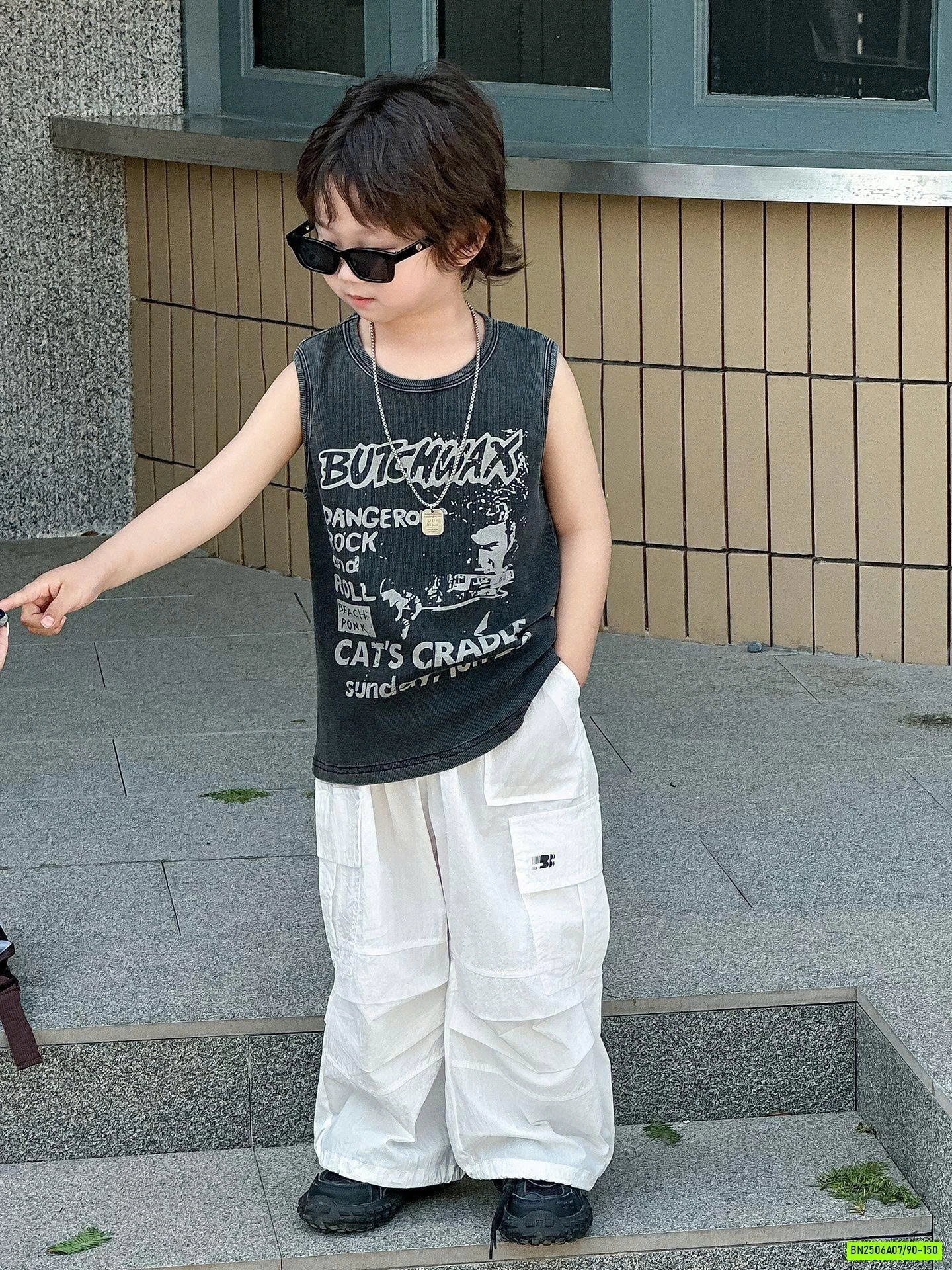 ÁO SÁT NÁCH IN CHỮ BẠC MÀU