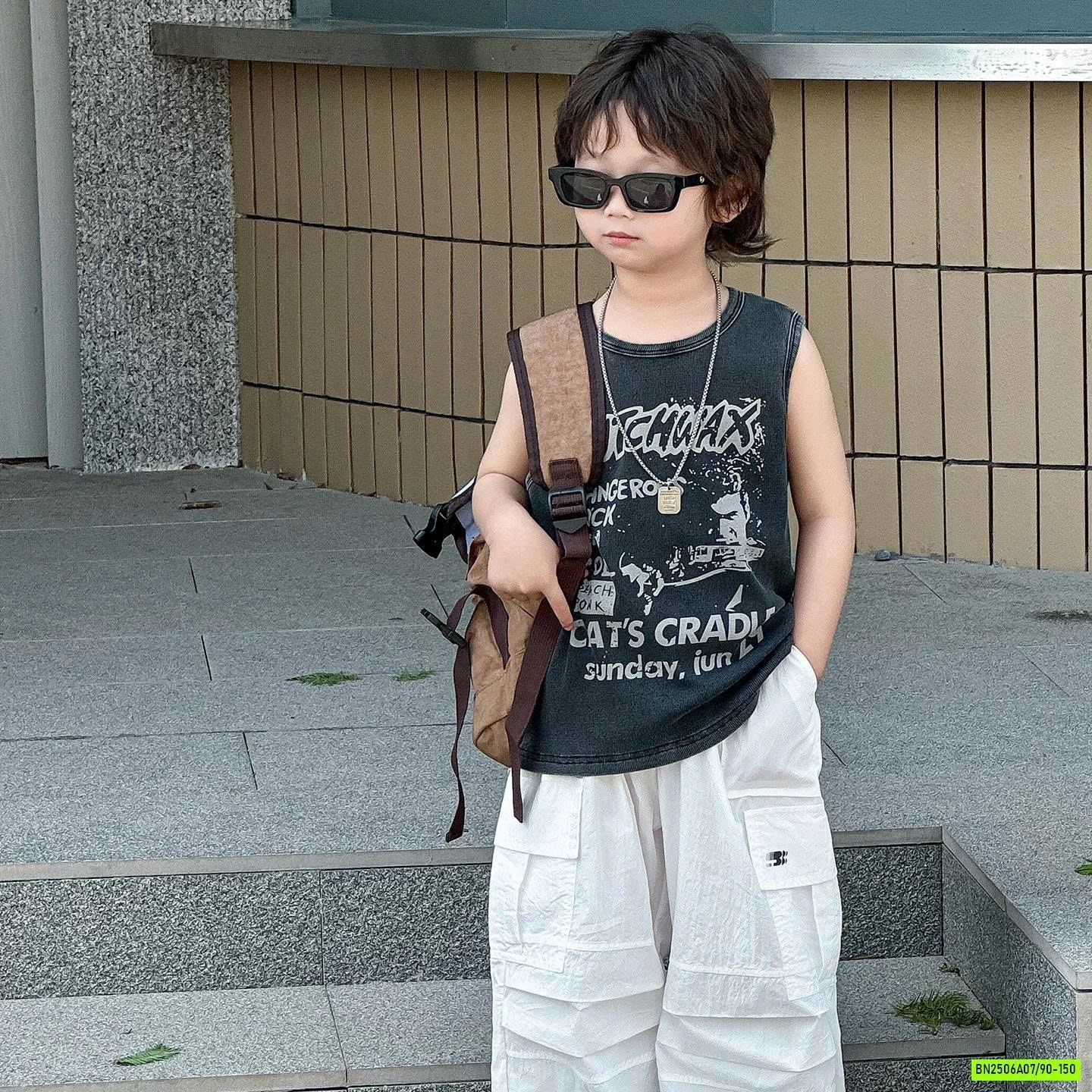 ÁO SÁT NÁCH IN CHỮ BẠC MÀU