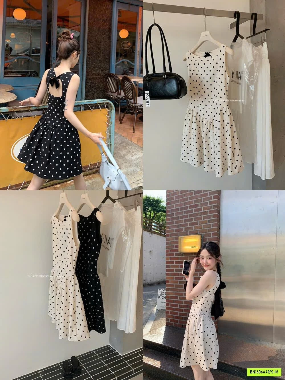 ĐẦM SÁT NÁCH XÒE CHẤM BI YJIA