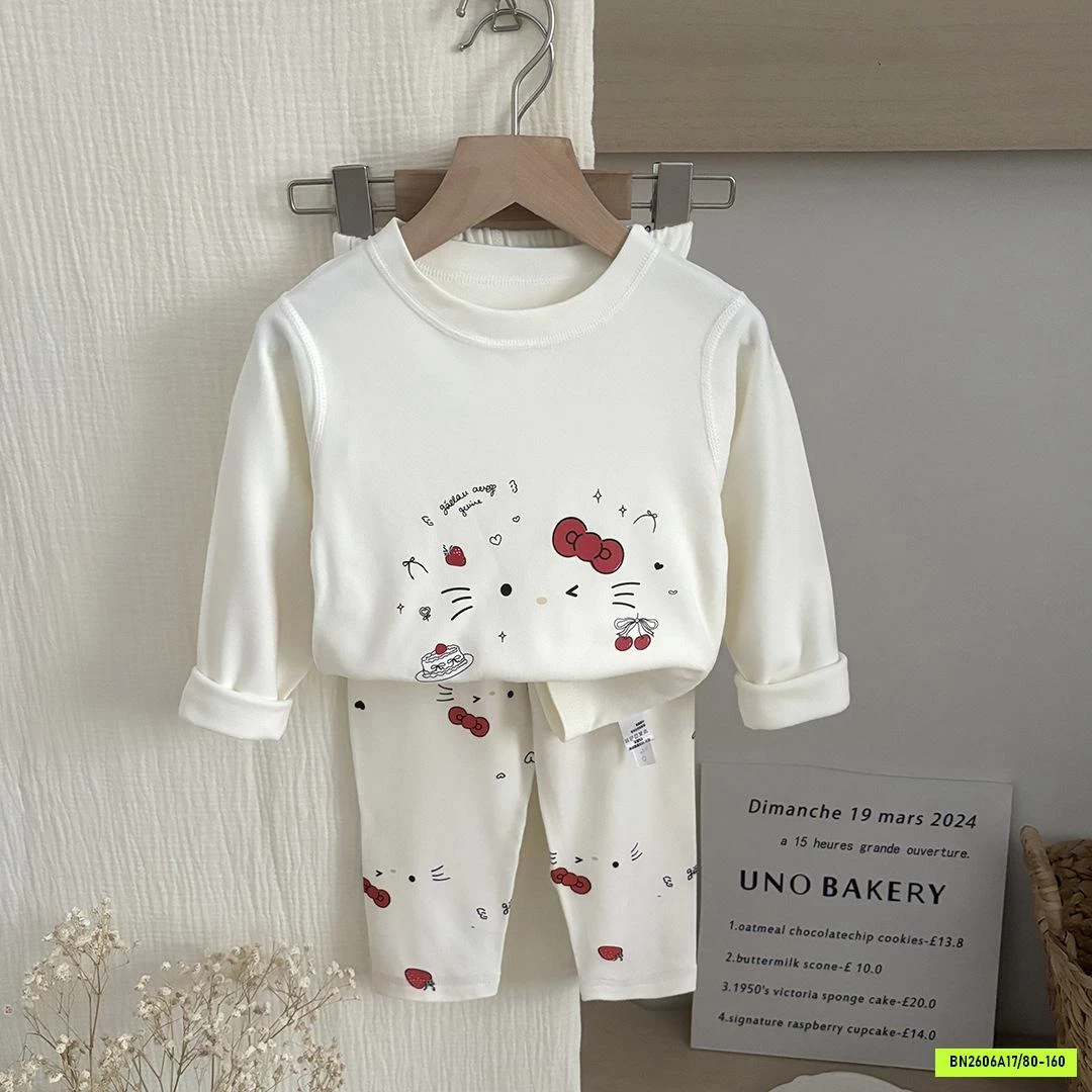 BỘ THUN COTTON HOẠT HÌNH