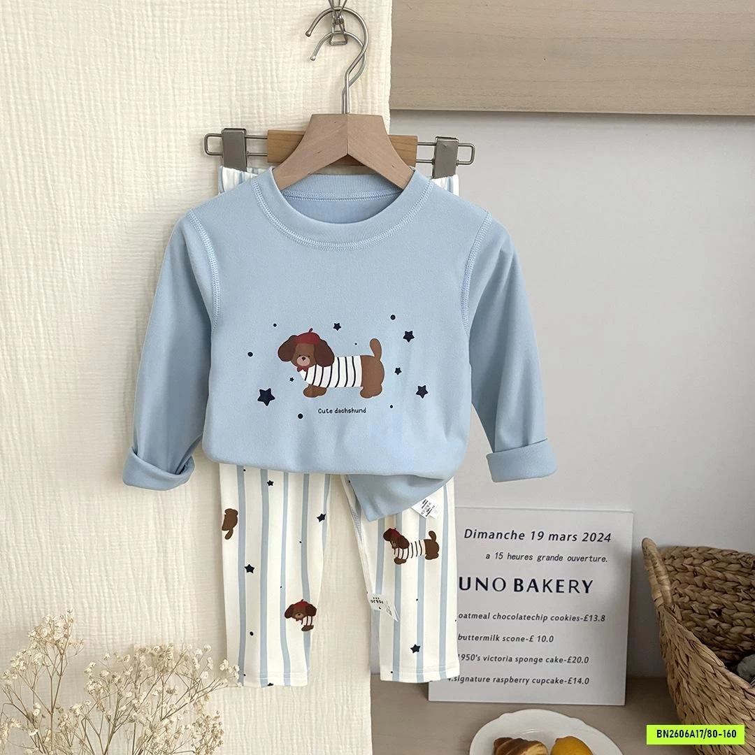 BỘ THUN COTTON HOẠT HÌNH