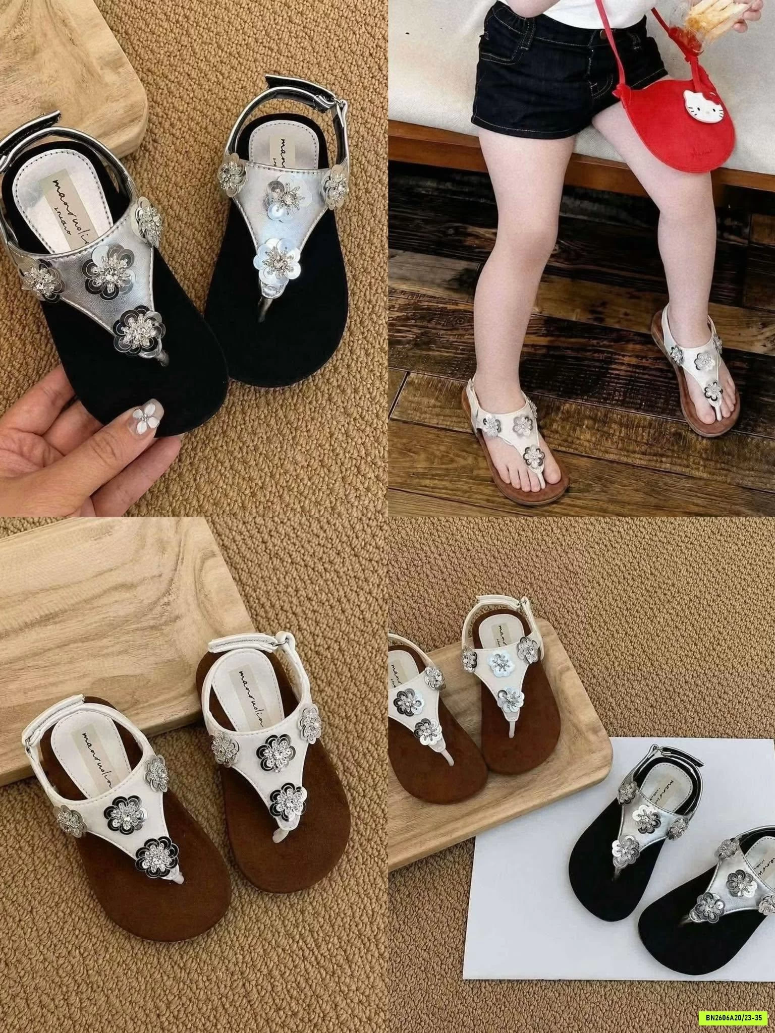 SANDAL ĐÍNH HOA SIÊU XINHHHH