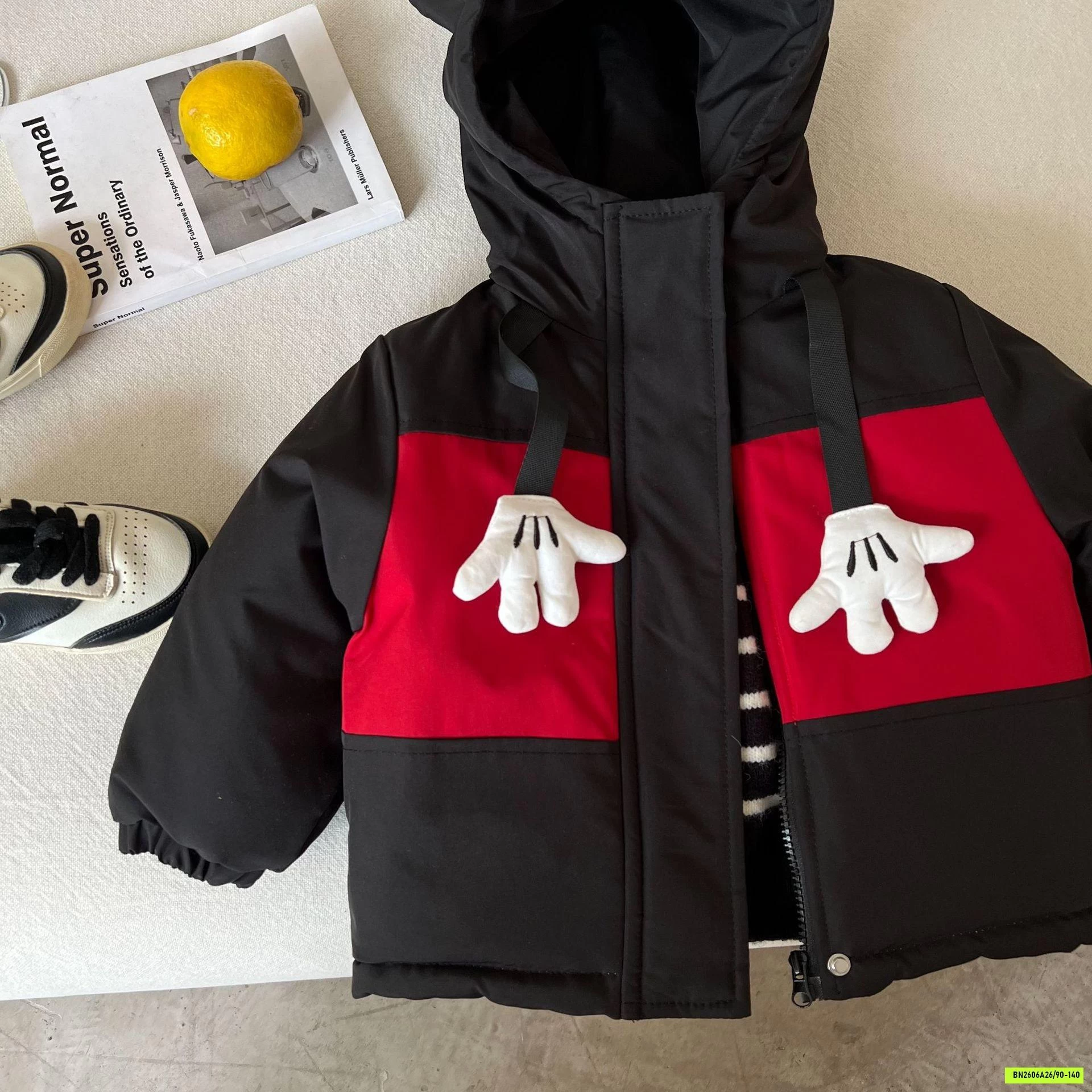 KHOÁC PHAO TRẦN BÔNG MICKEY MMY