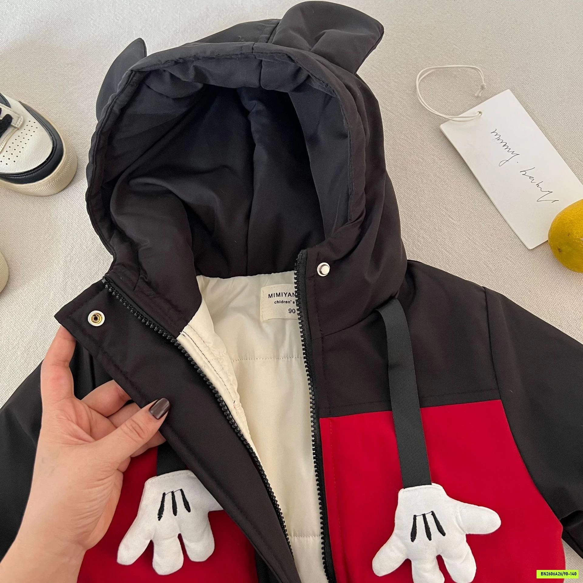 KHOÁC PHAO TRẦN BÔNG MICKEY MMY