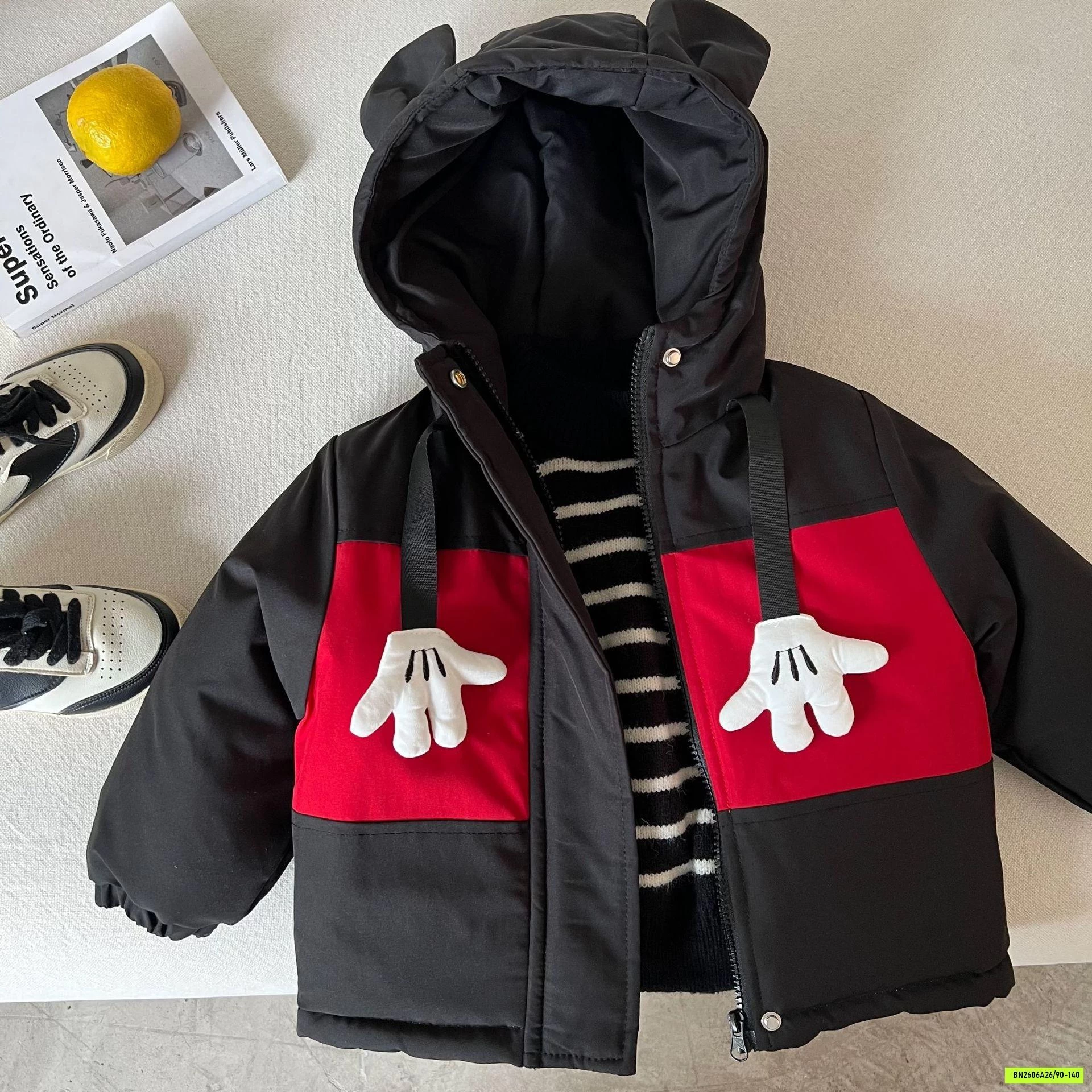 KHOÁC PHAO TRẦN BÔNG MICKEY MMY