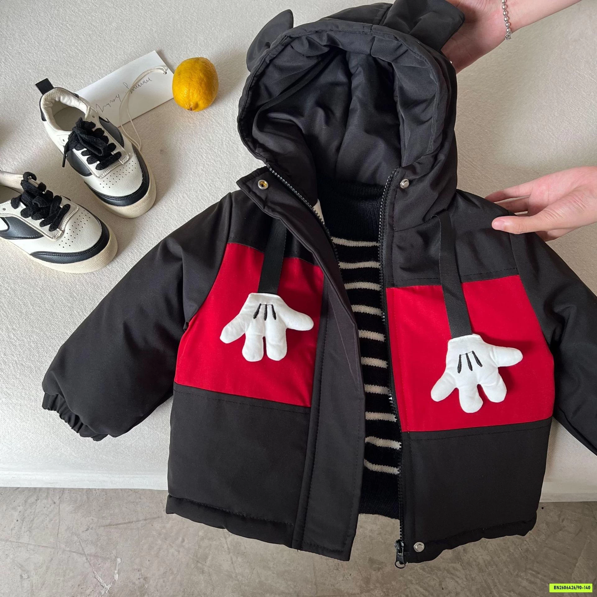 KHOÁC PHAO TRẦN BÔNG MICKEY MMY