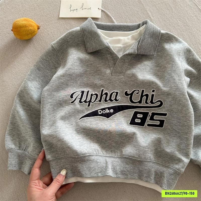 ÁO NỈ POLO GIẢ 2 LỚP MMY