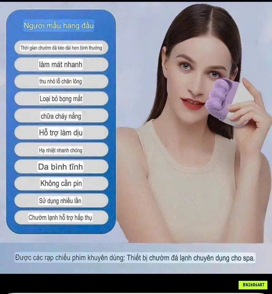 THANH LĂN LẠNH MASSA MẶT