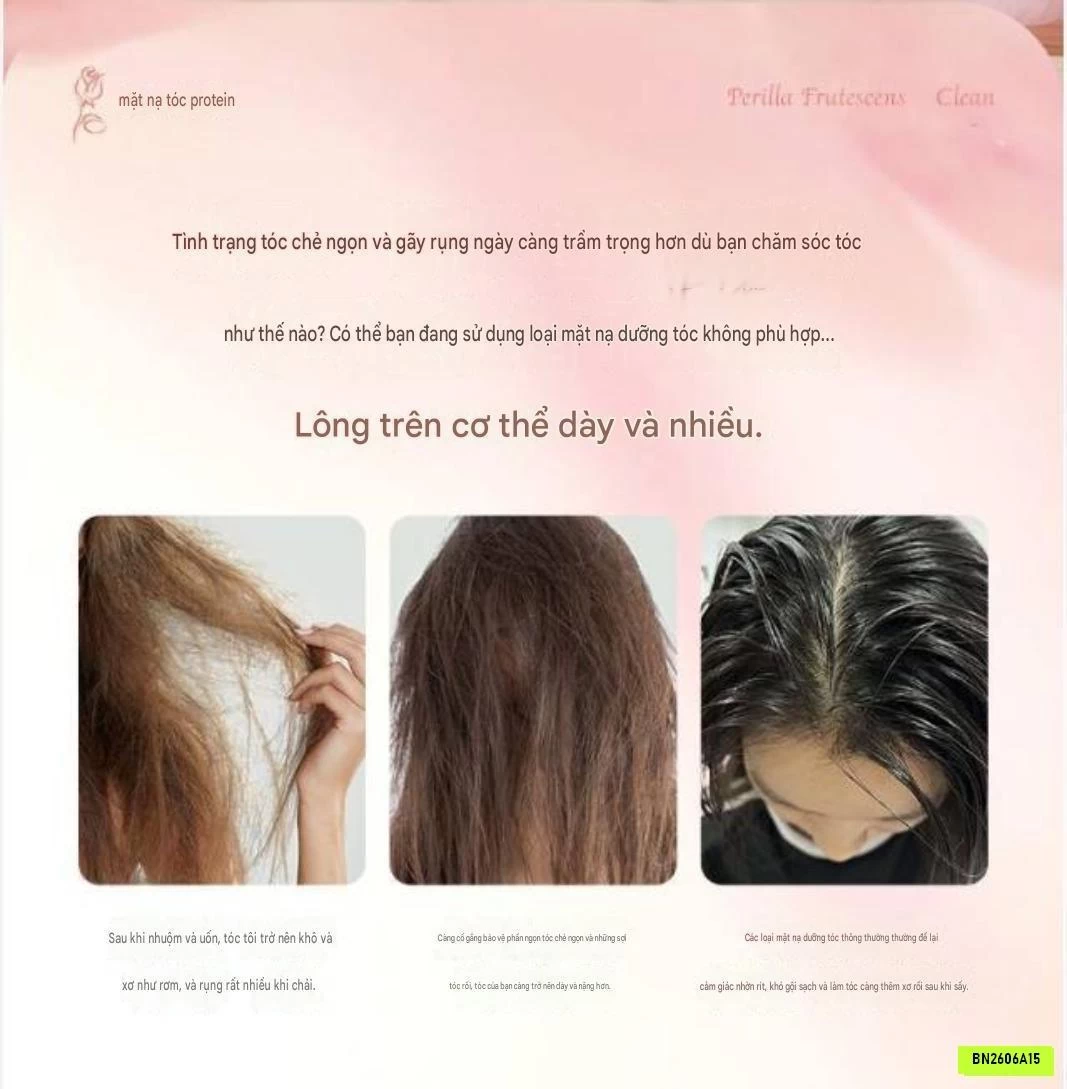 Ủ TÓC KERATIN HƯƠNG HOA HỒNG NỘI ĐỊA