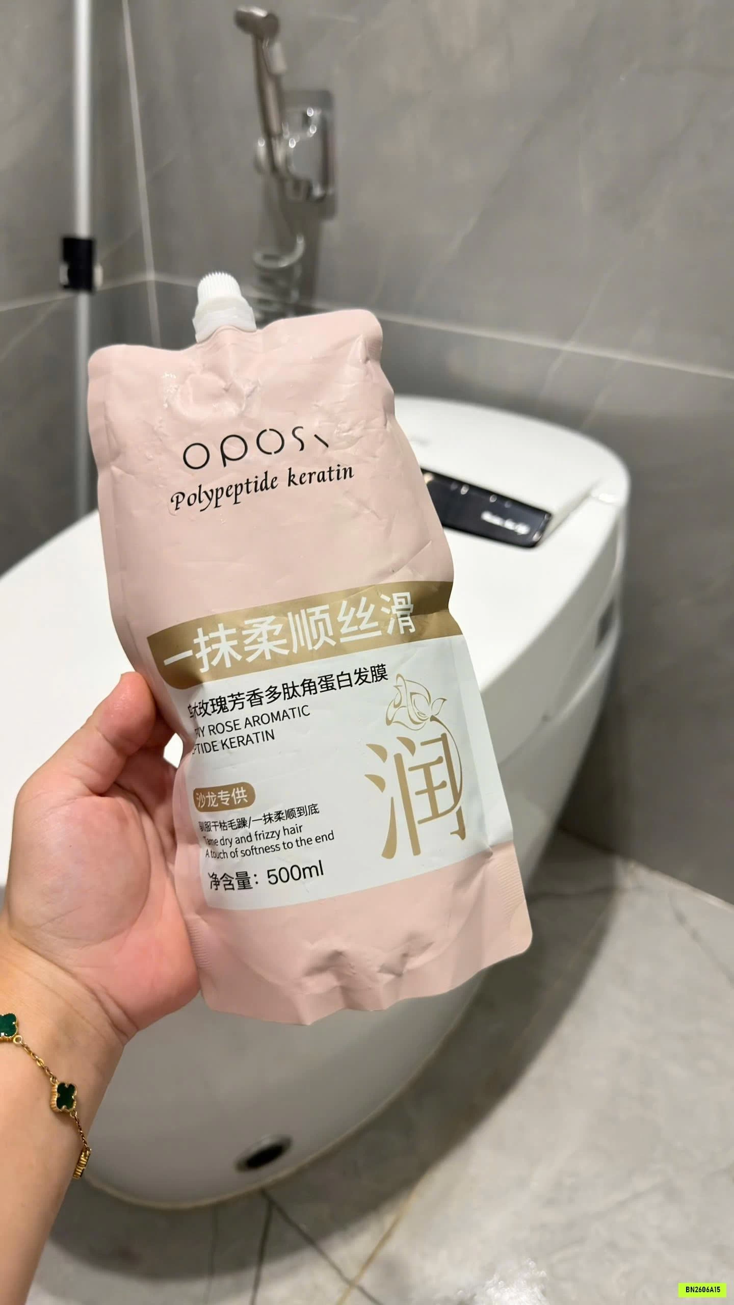 Ủ TÓC KERATIN HƯƠNG HOA HỒNG NỘI ĐỊA
