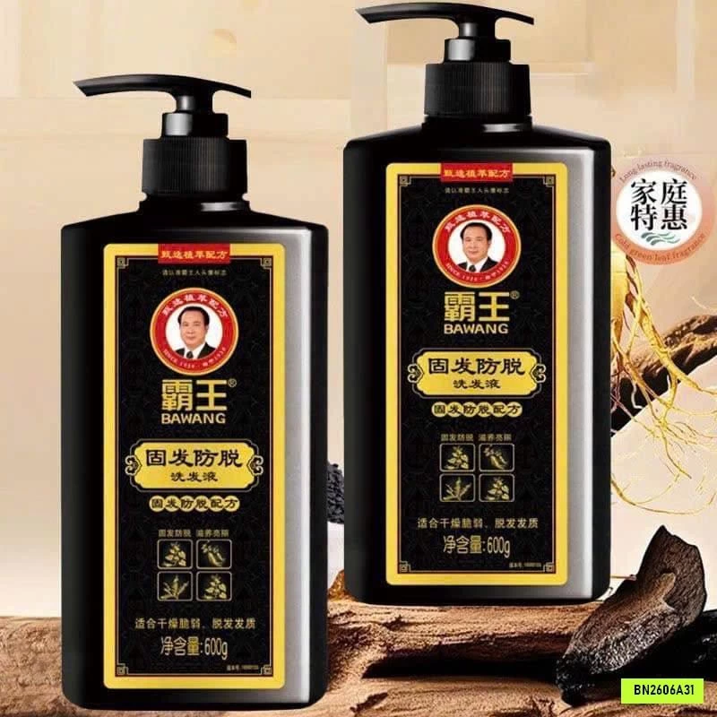 DẦU GỘI BAWANG HÀ THỦ Ô ĐEN BÓNG
