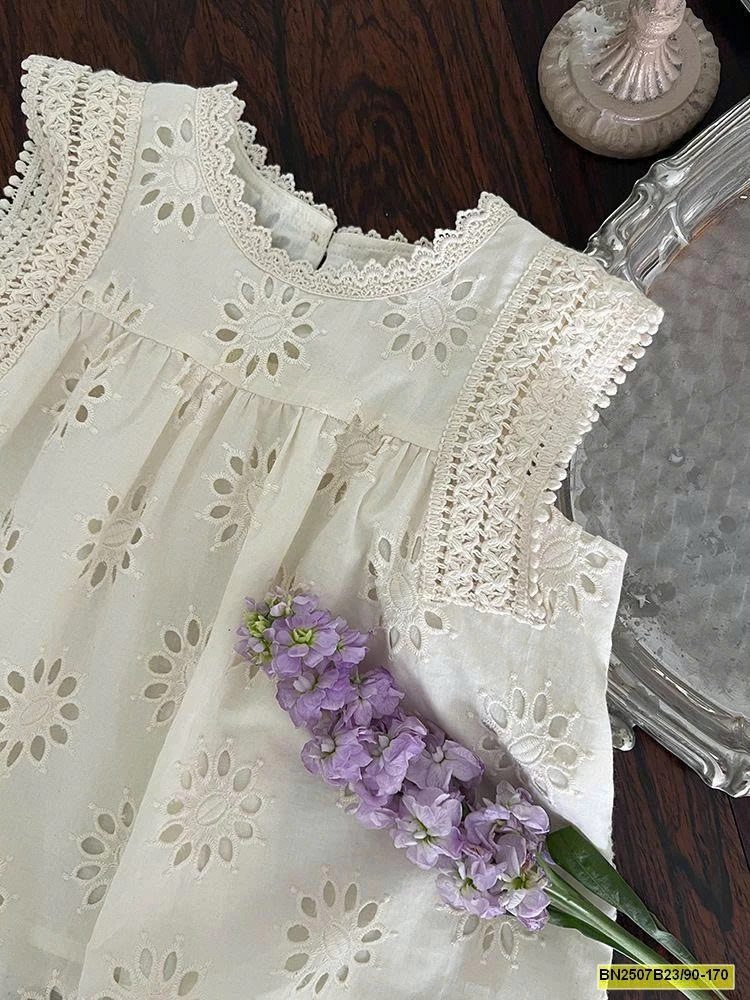 SÉT ÁO REN SÁT NÁCH MIX QUẦN DENIM AMBB 25E007