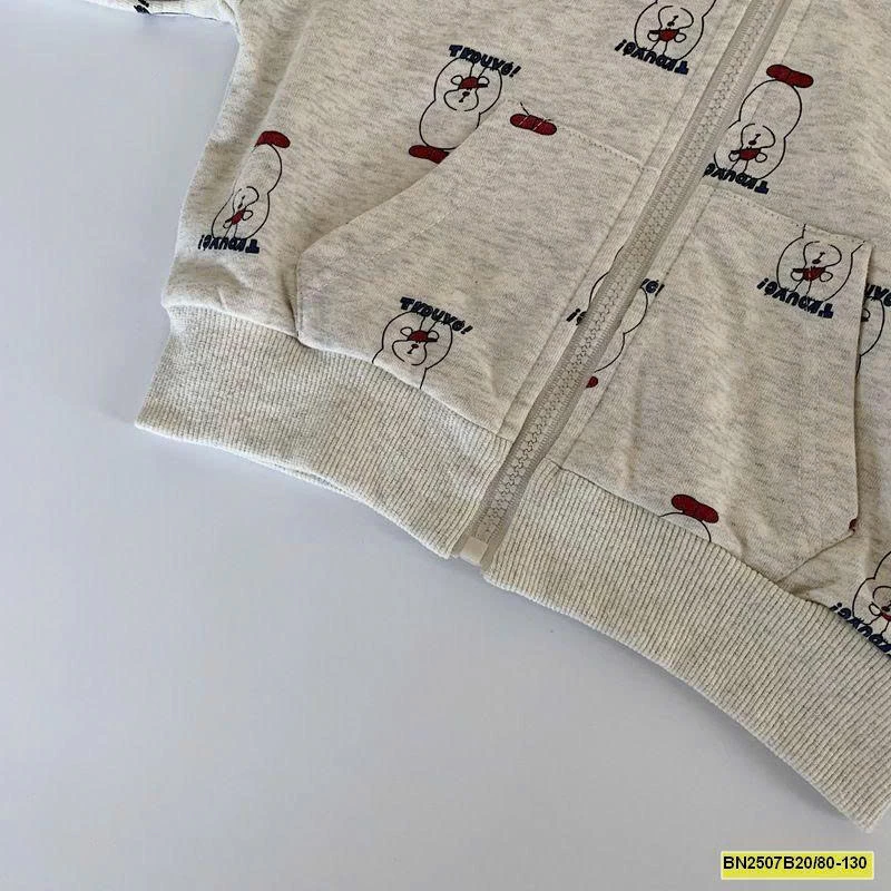 ÁO KHOÁC NỈ HOẠT HÌNH