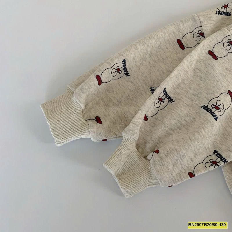 ÁO KHOÁC NỈ HOẠT HÌNH