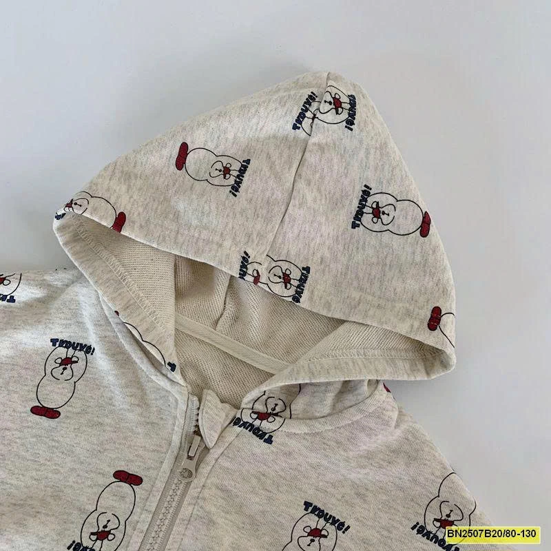 ÁO KHOÁC NỈ HOẠT HÌNH