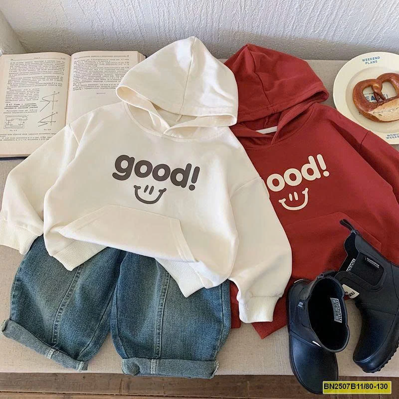ÁO HOODIE CHỮ GOOD