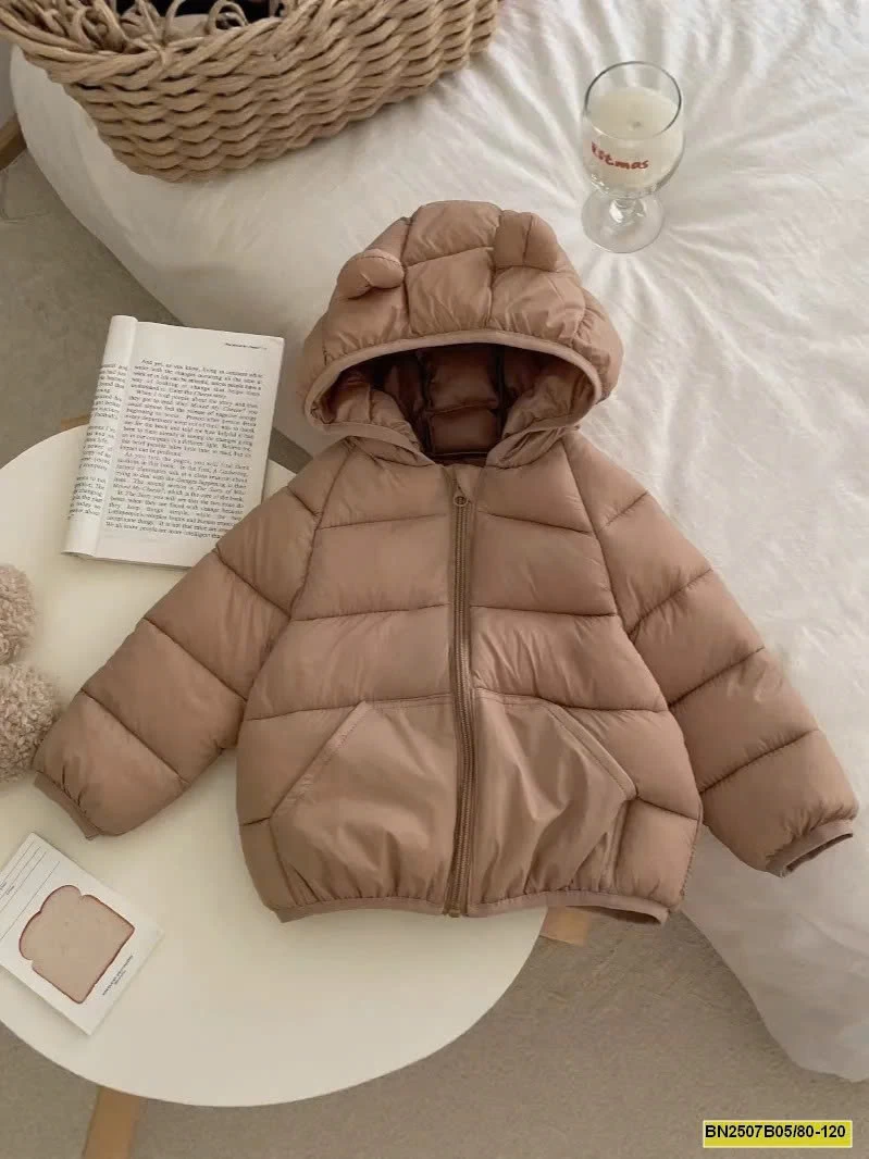 ÁO PHAO TAI GẤU TRƠN MÀU