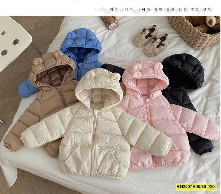 ÁO PHAO TAI GẤU TRƠN MÀU