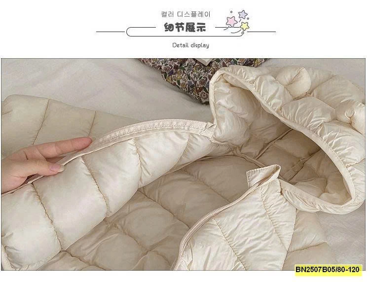 ÁO PHAO TAI GẤU TRƠN MÀU