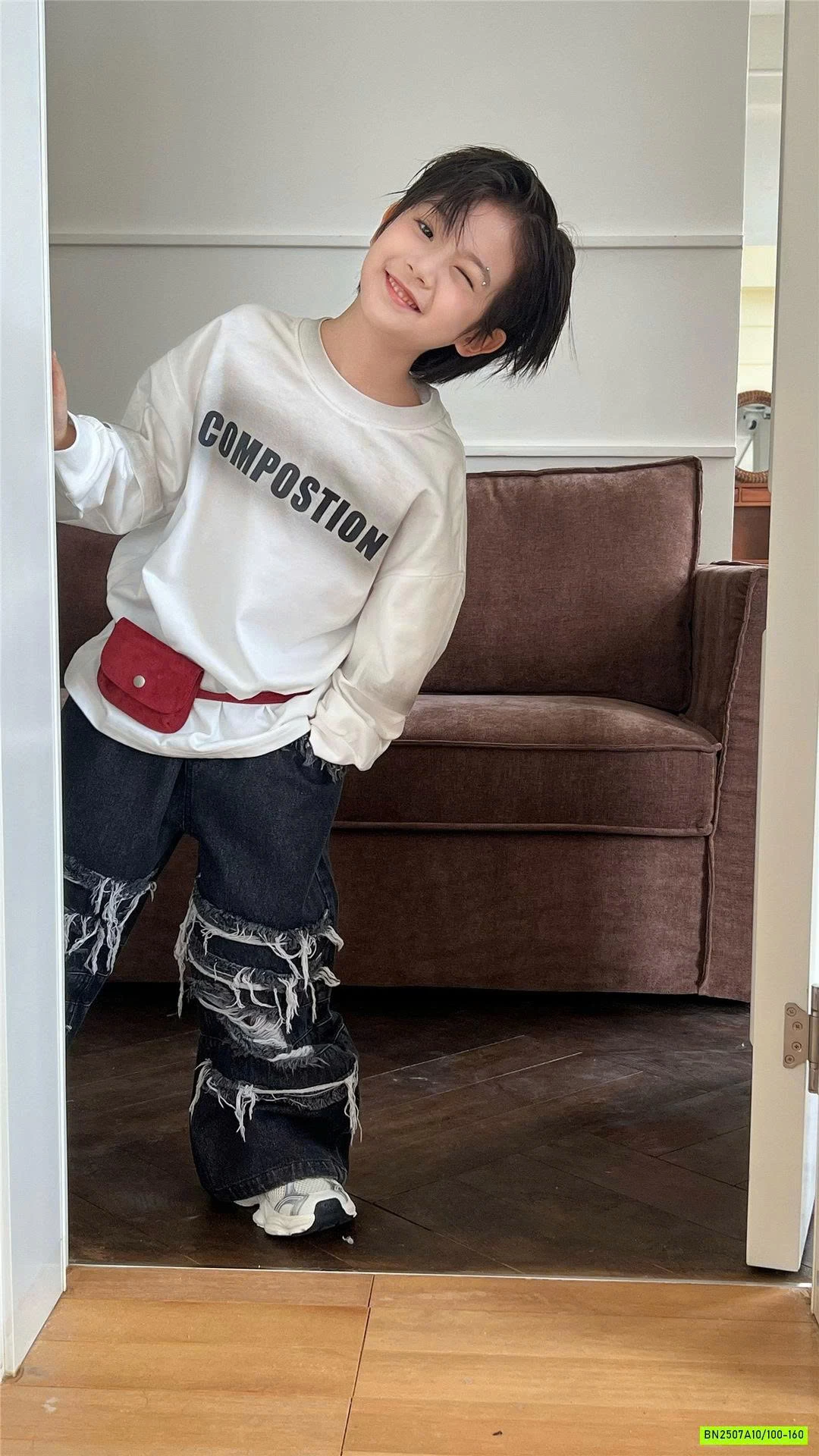 JEANS SUÔNG RÁCH CÁ TÍNH SNIDOLS