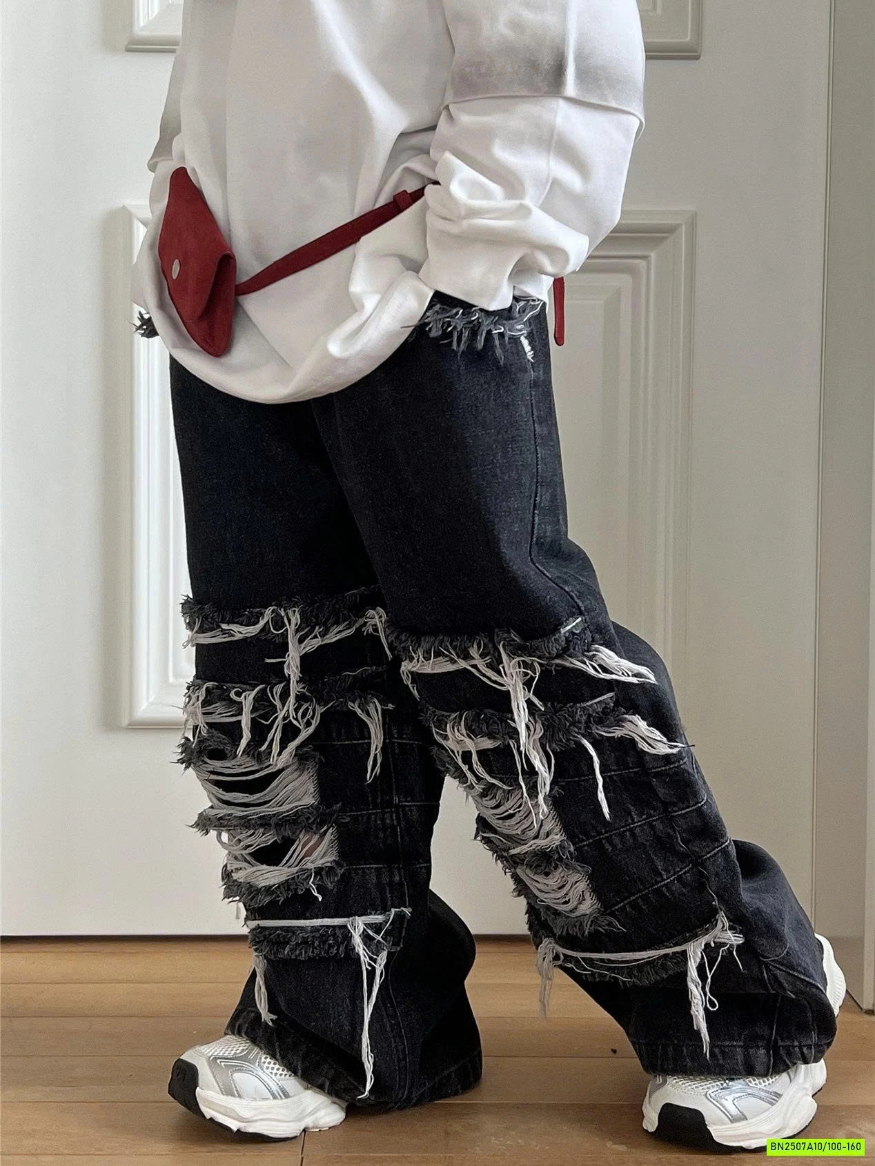 JEANS SUÔNG RÁCH CÁ TÍNH SNIDOLS