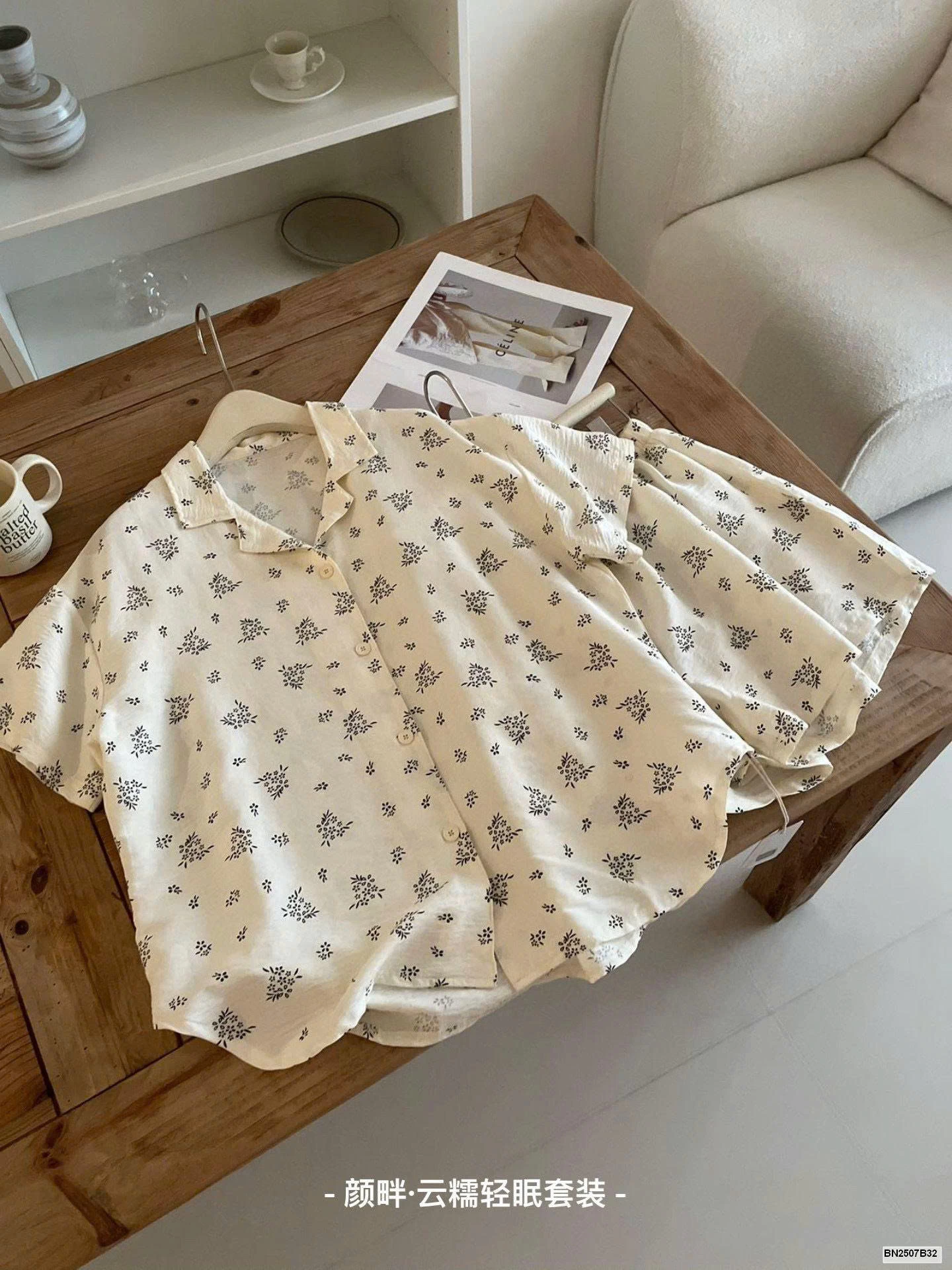 BỘ PIZAMA QUẦN CỘC