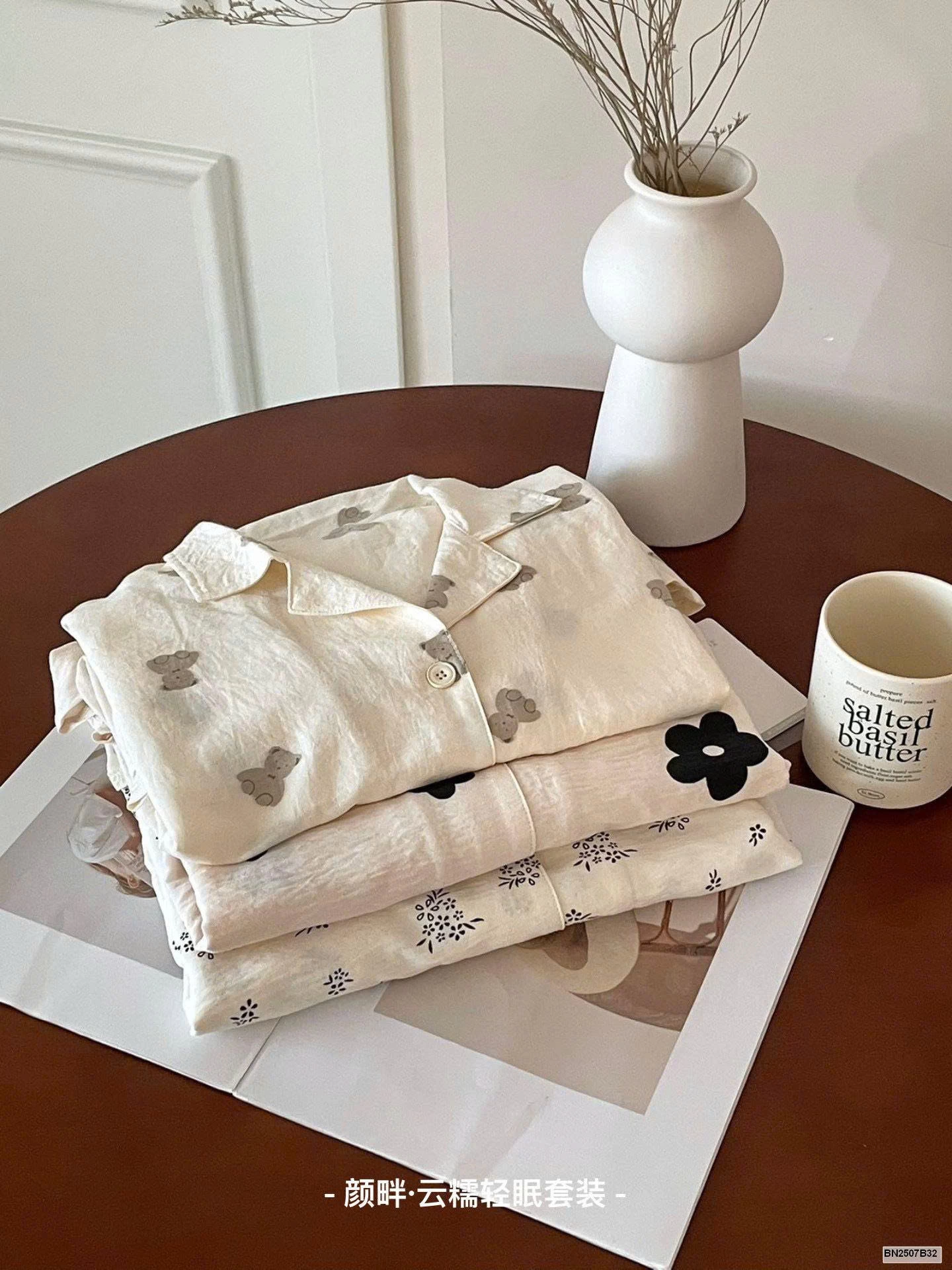 BỘ PIZAMA QUẦN CỘC