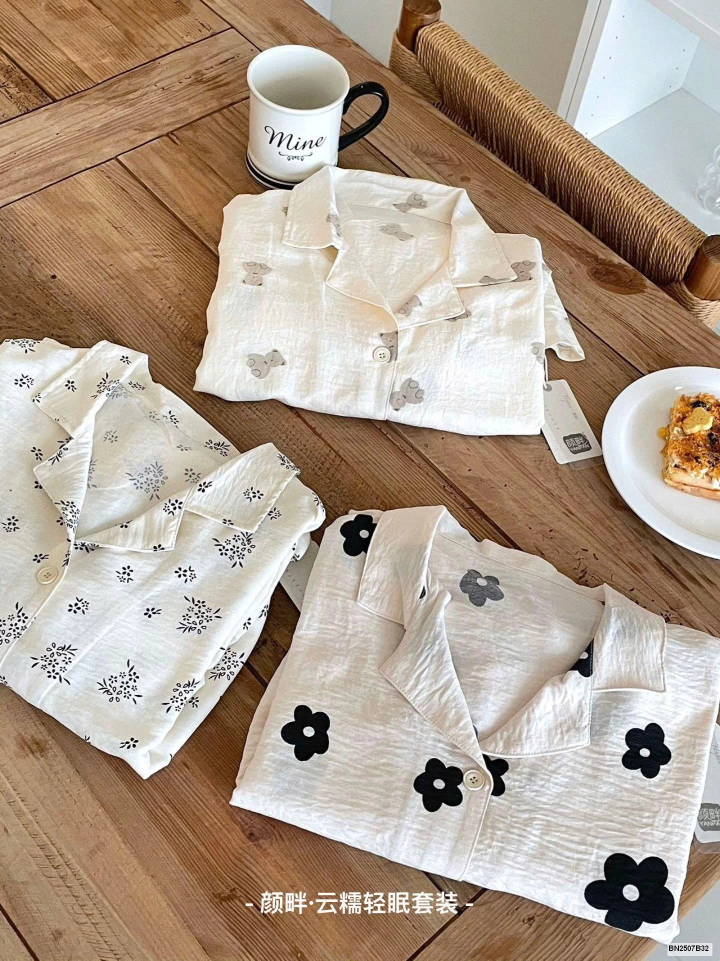 BỘ PIZAMA QUẦN CỘC