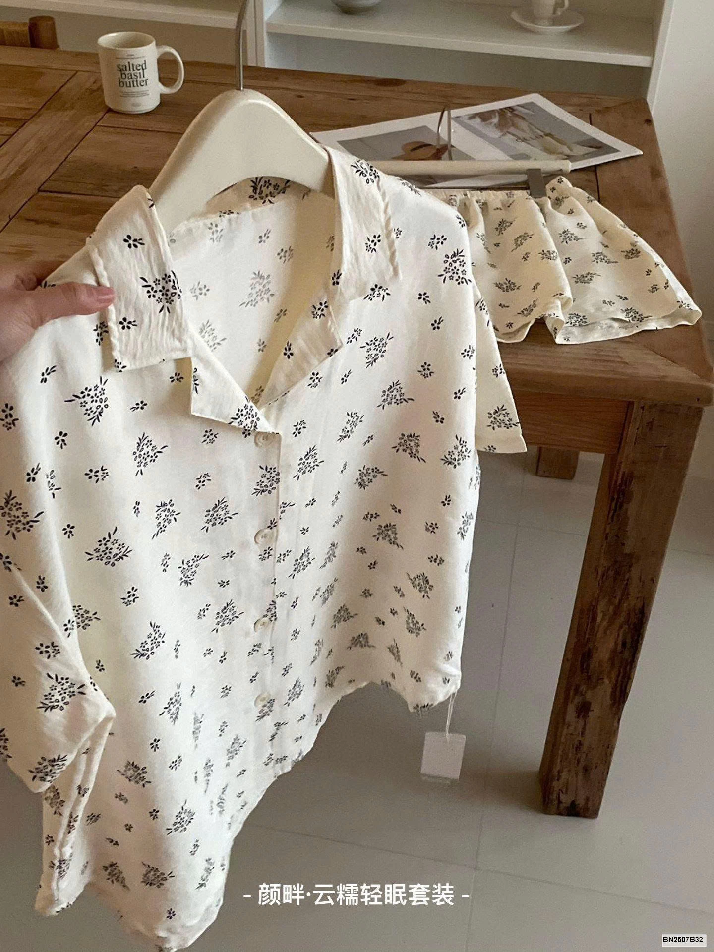 BỘ PIZAMA QUẦN CỘC